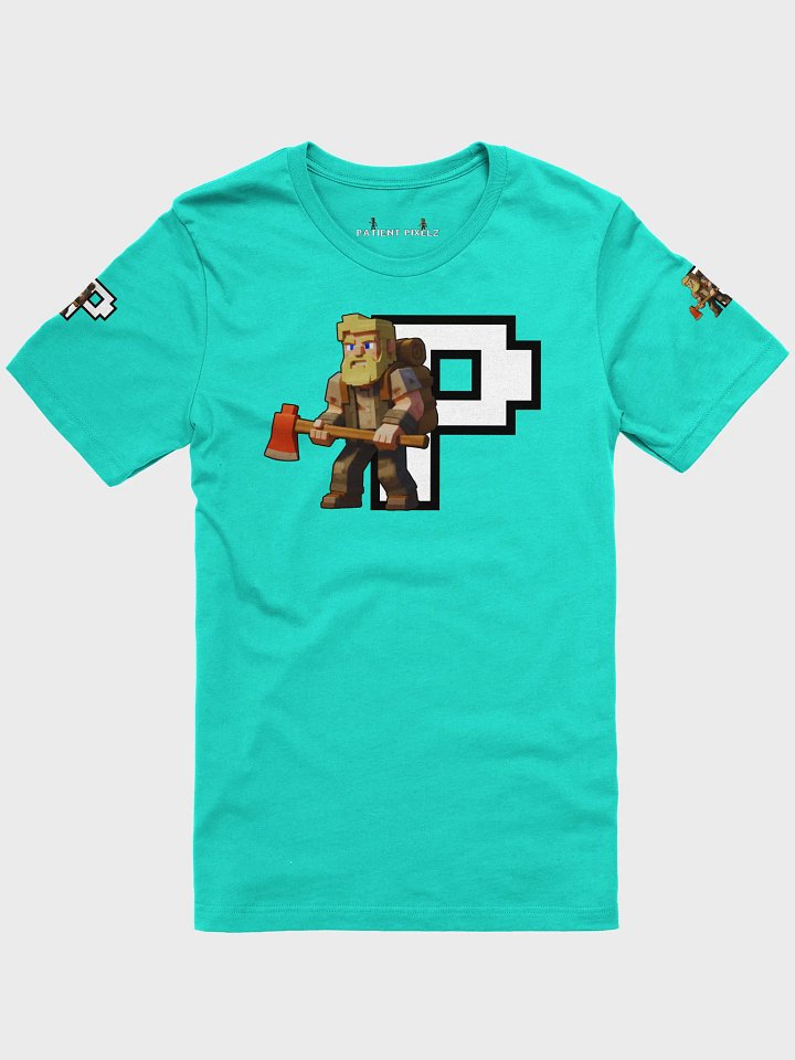 Patient PixelZ P Logo Adult T-Shirt product image (1)