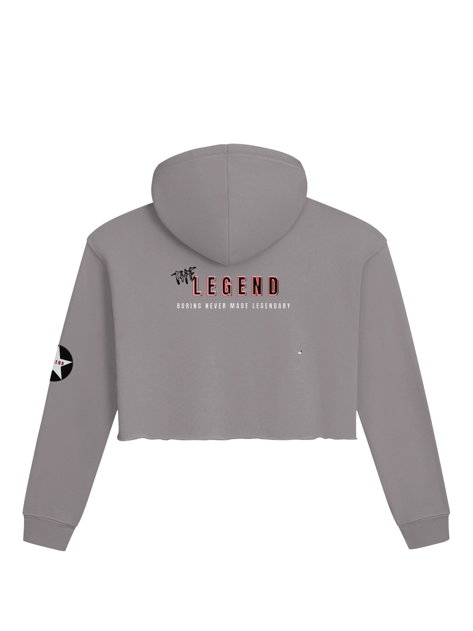 UNF★CKWITHABLE-ISH™ Women's Fleece Hooded Crop Top product image (2)