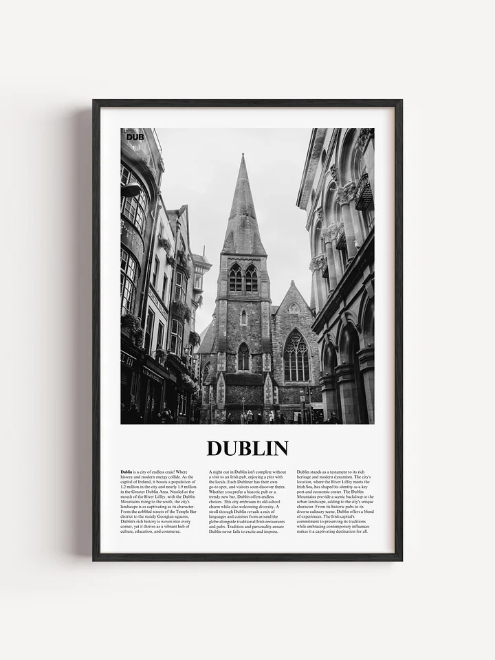 Dublin 04 Newspaper Poster product image (1)