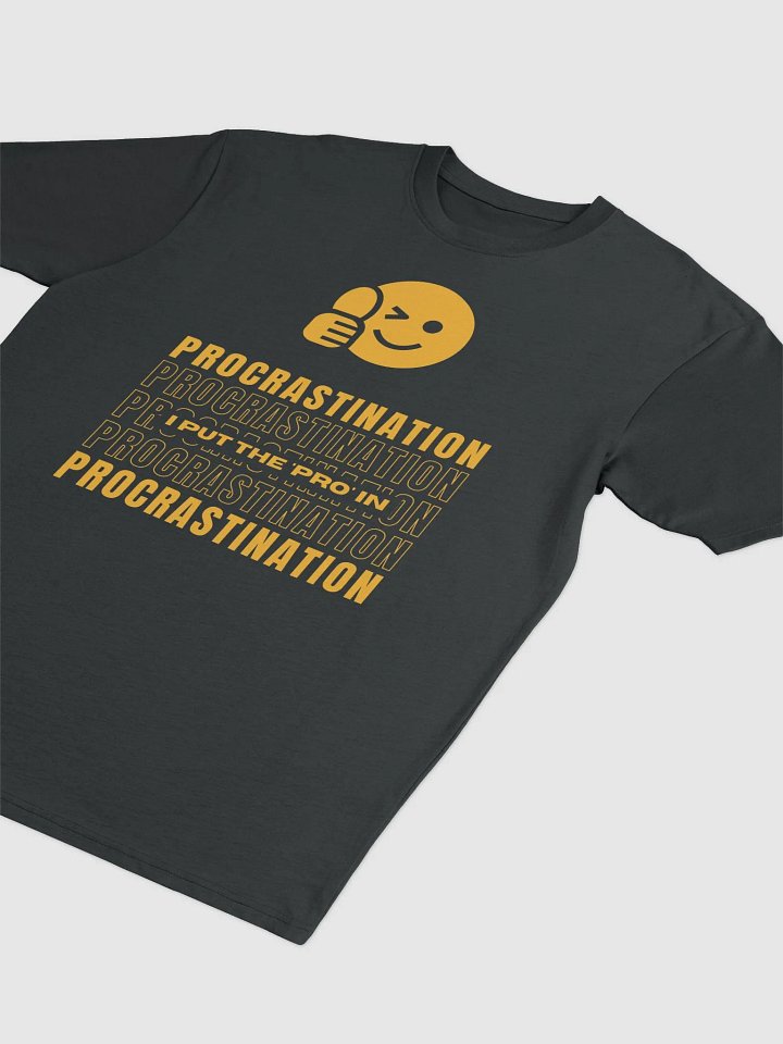 I put the 'pro' in procrastination Oversized T-shirt product image (2)