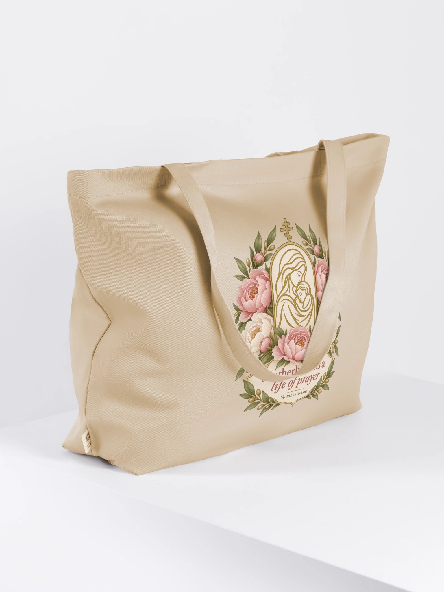 Motherhood as a Life of Prayer | Peony Tote product image (4)