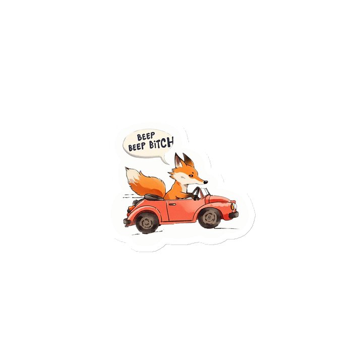 Beep beep magnet product image (1)
