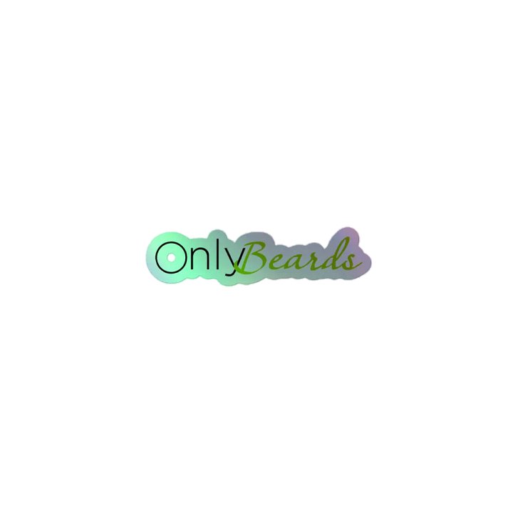 Only Beards Halo Sticker product image (1)