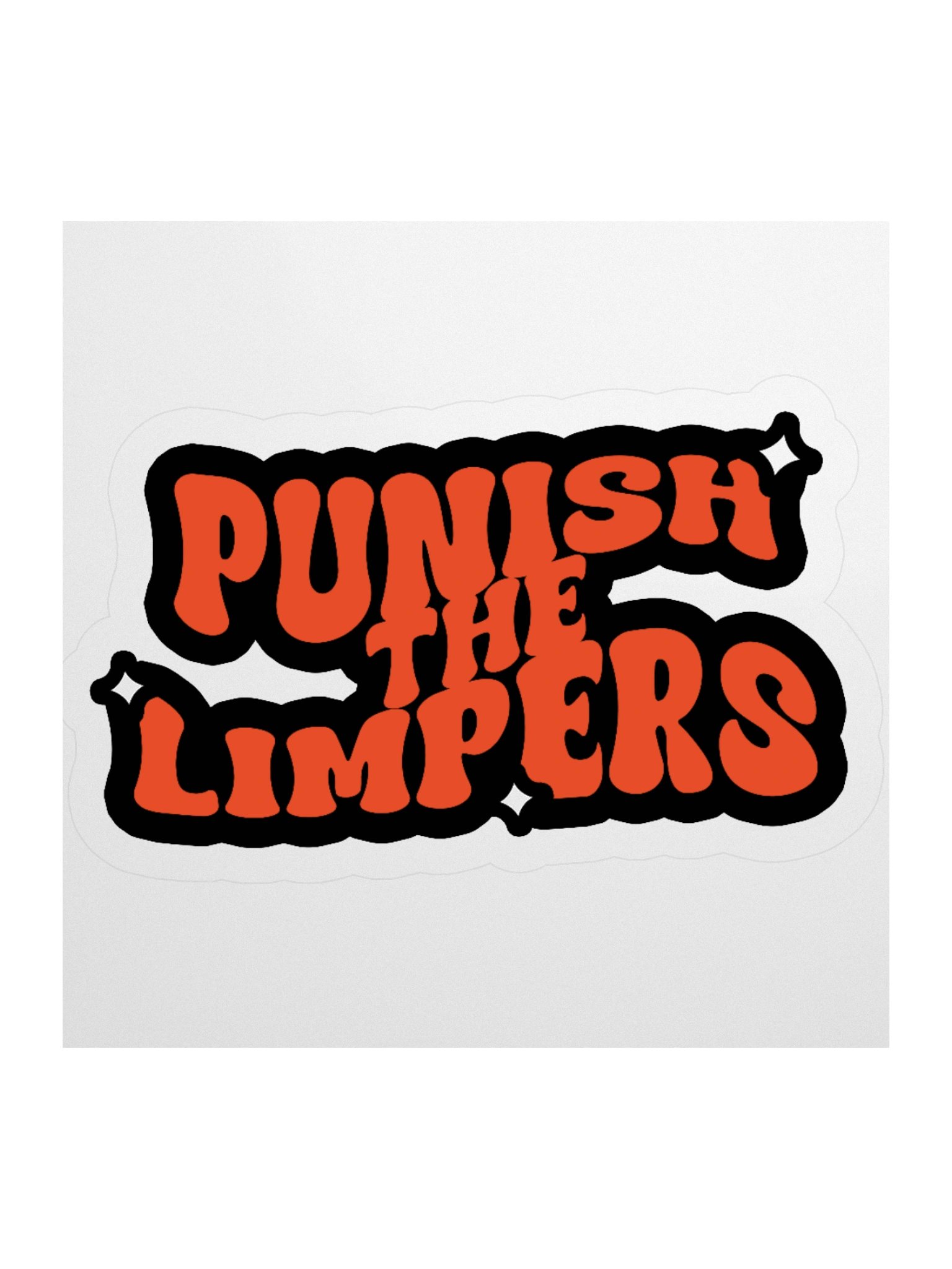 'Punish the Limpers' Sticker product image (1)