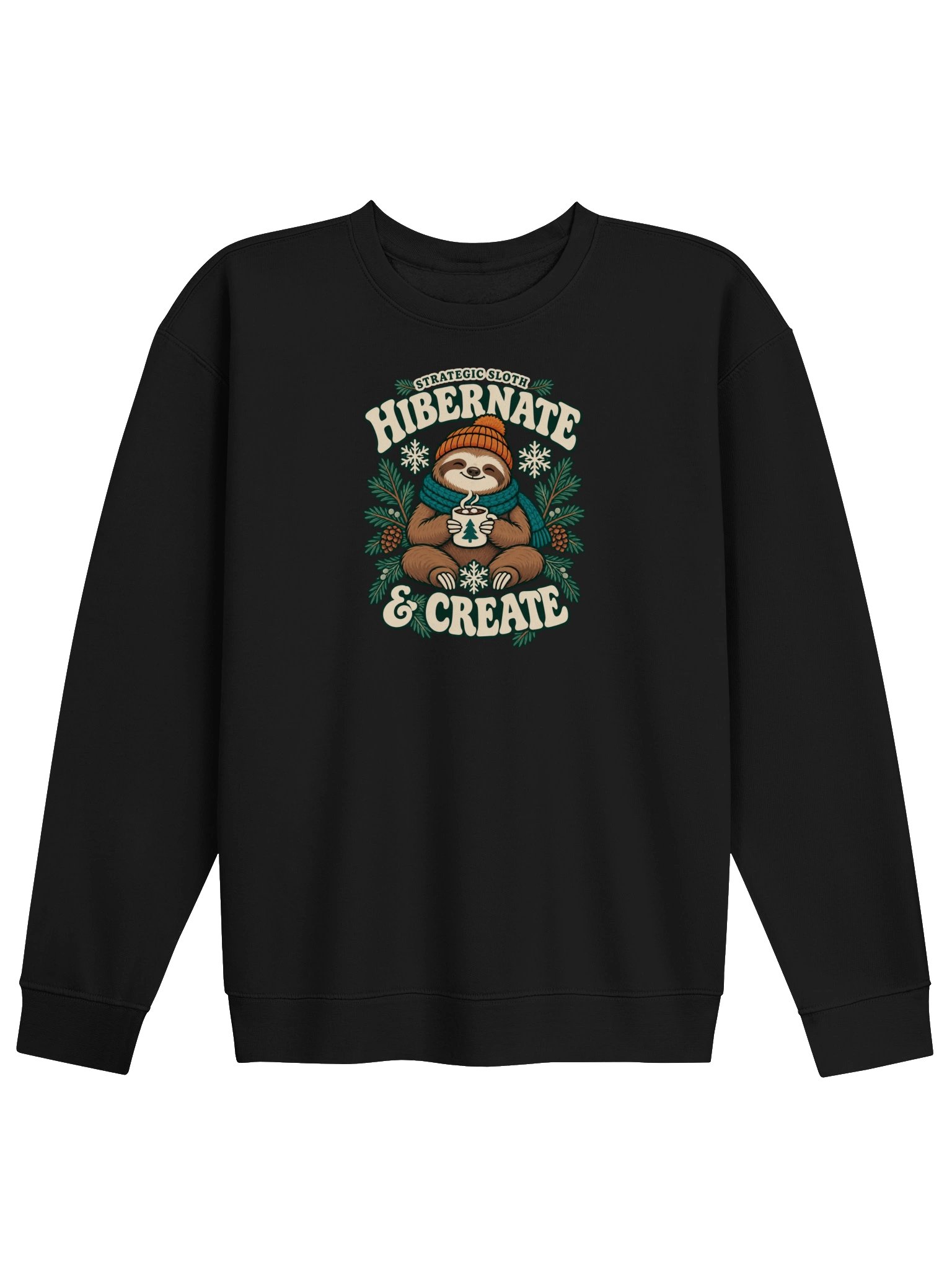 Hibernate & Create Sloth Crewneck product image (1)