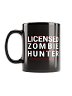 Licensed Zombie Hunter Mug
