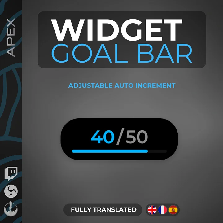 Widget Goal Pilule Twitch product image (1)