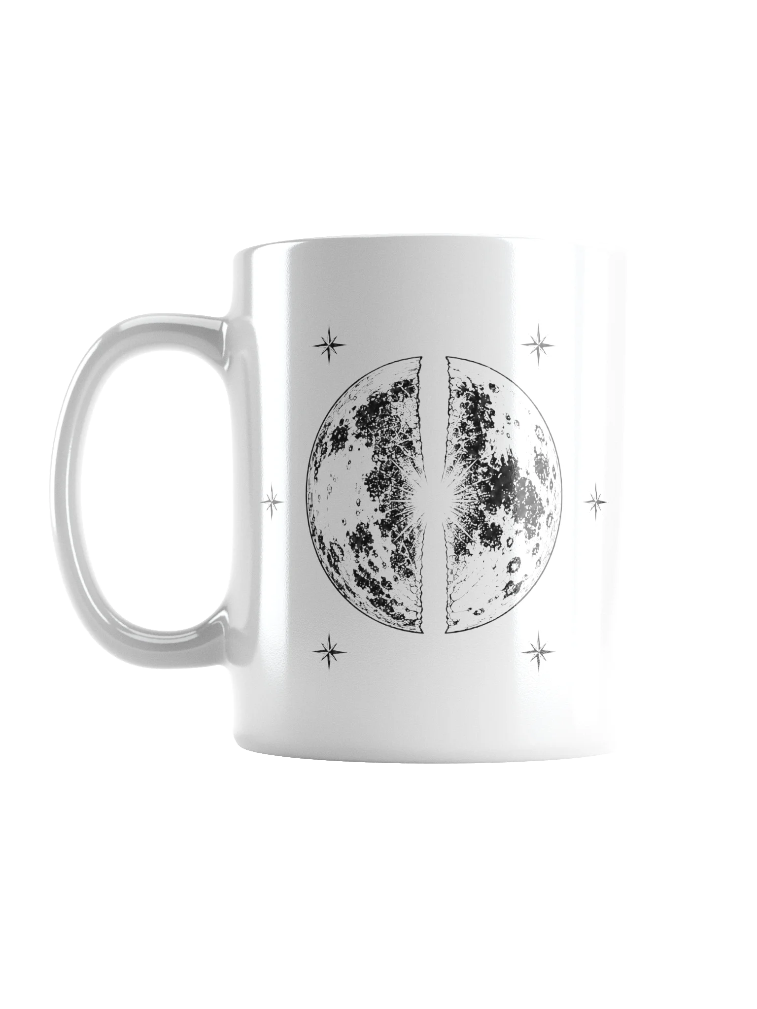 Sevra Moon Mug — White product image (3)