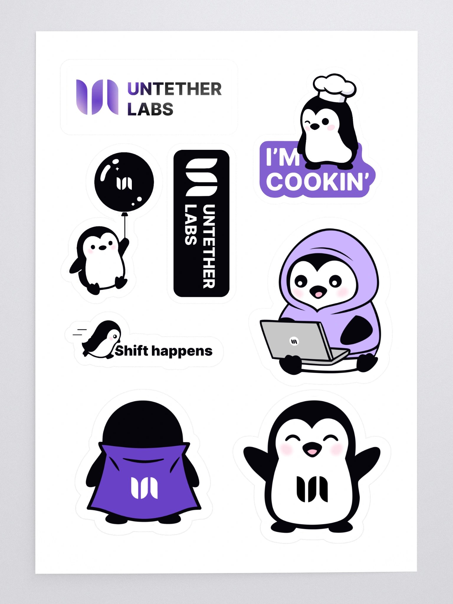 Untether Sticker Sheet product image (3)