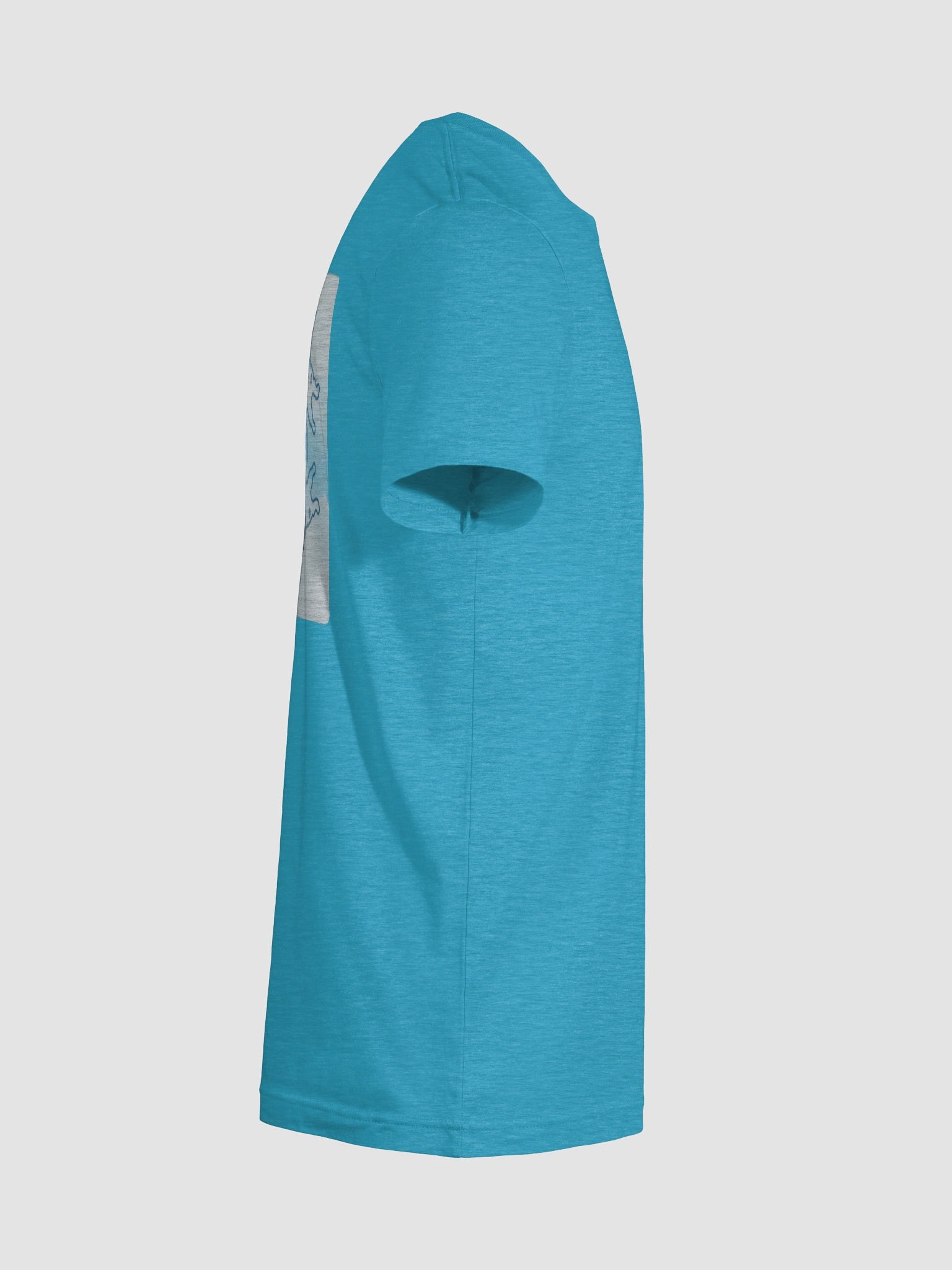 Yogini Quad Blue (Unisex Tee) product image (6)