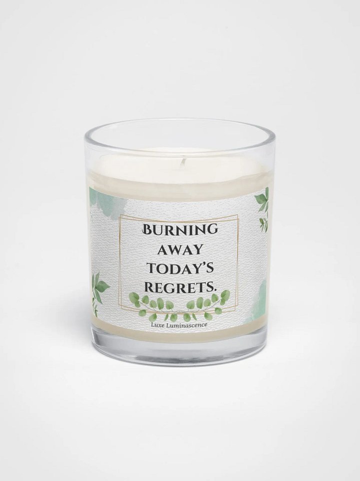 Regret Buster Funny Quote Candles product image (1)