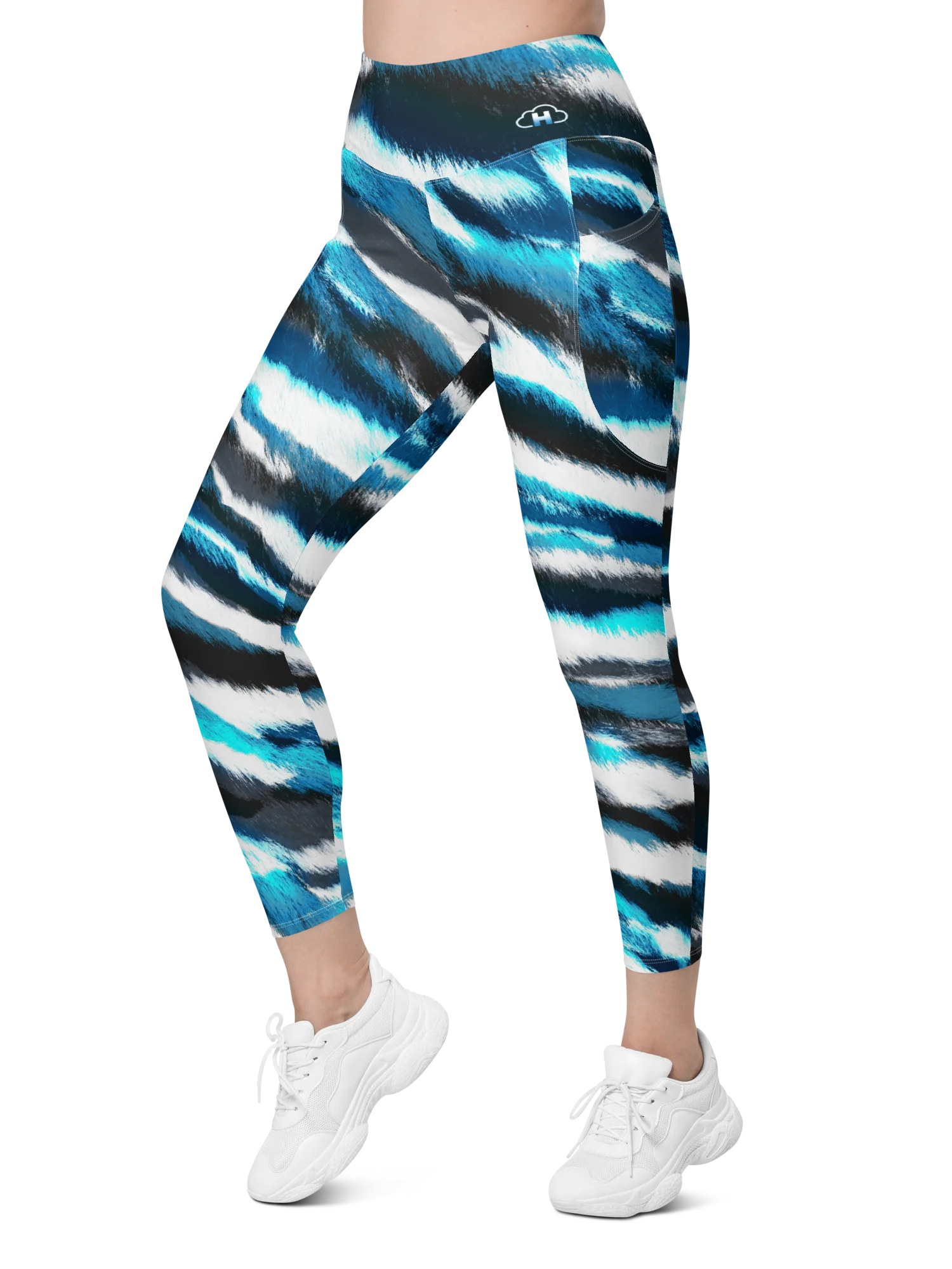Animal Blue-Leggings with pockets product image (12)