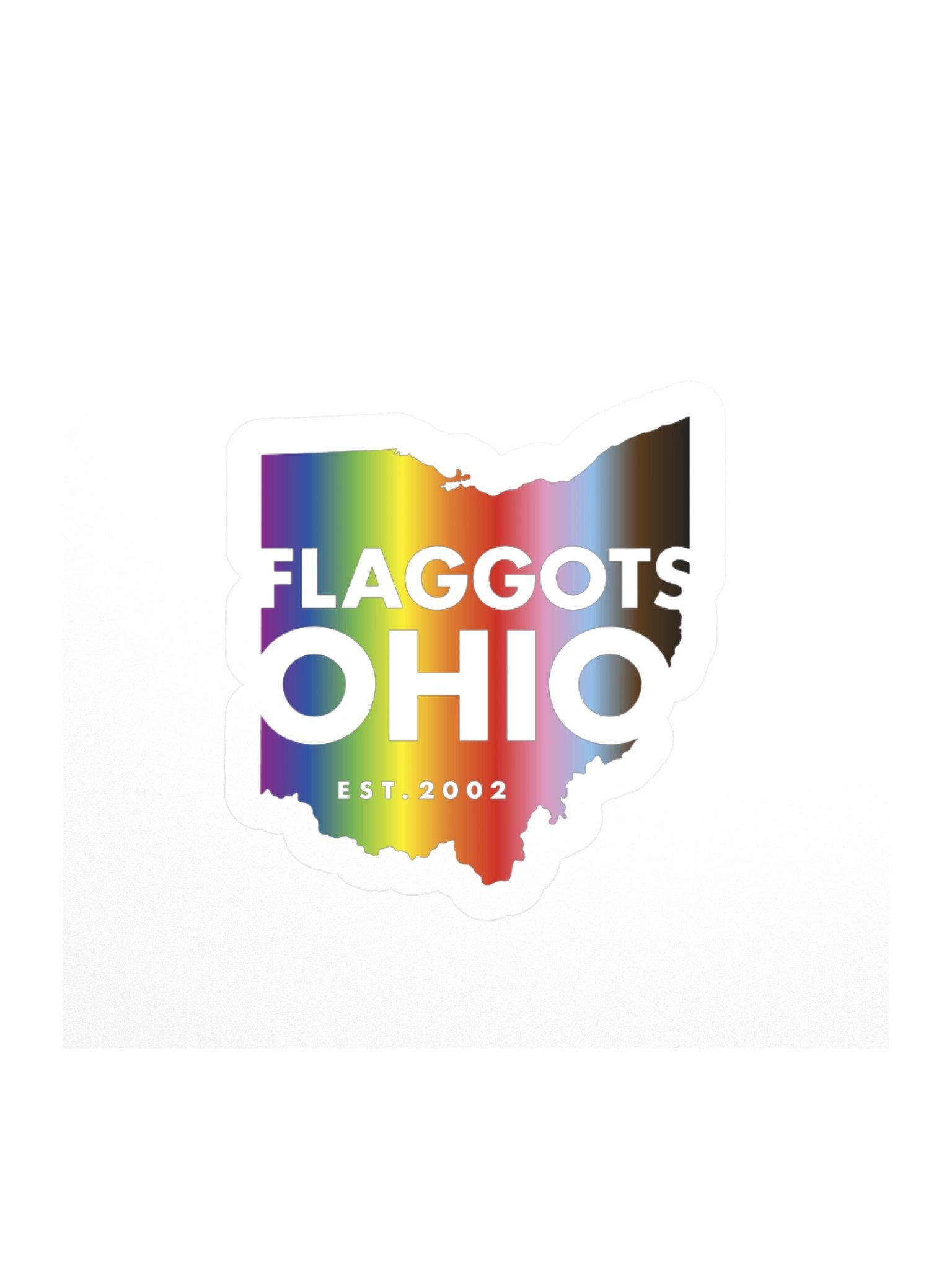 Rainbow sticker product image (1)