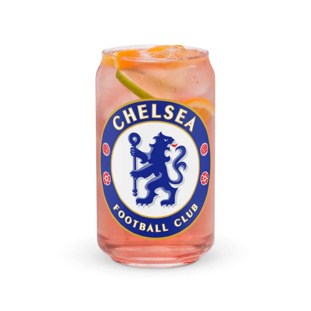 Chelsea FC Soccer Team - Can-Shaped Glass product image (7)