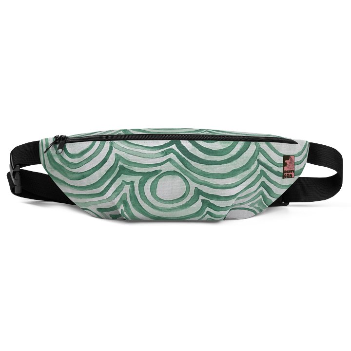 "Green Swirl" Fanny Pack product image (1)