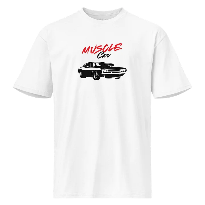 Cool Muscle Car White Tee product image (1)