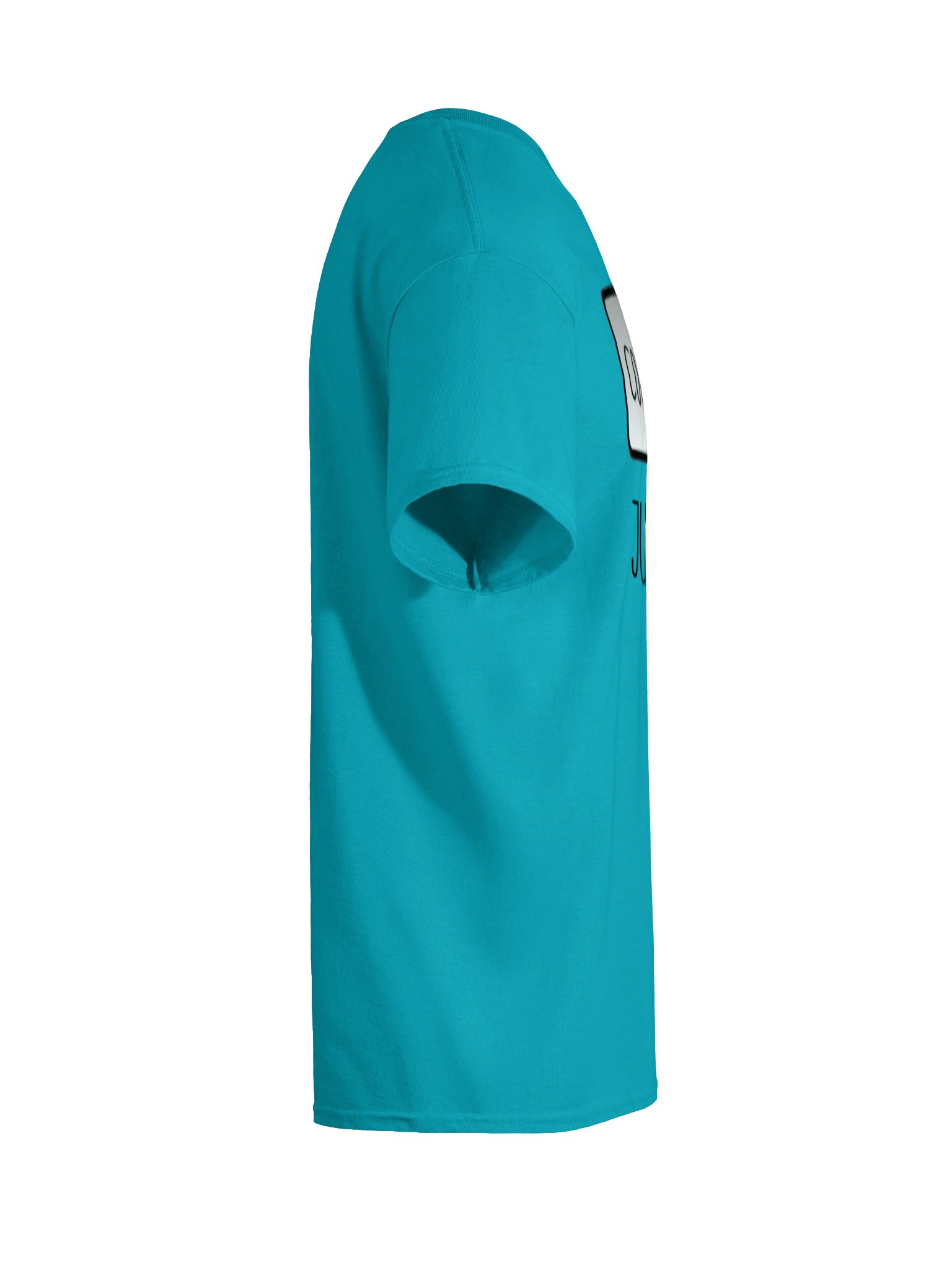 Content Junkie T-Shirt Teal Cotton product image (10)