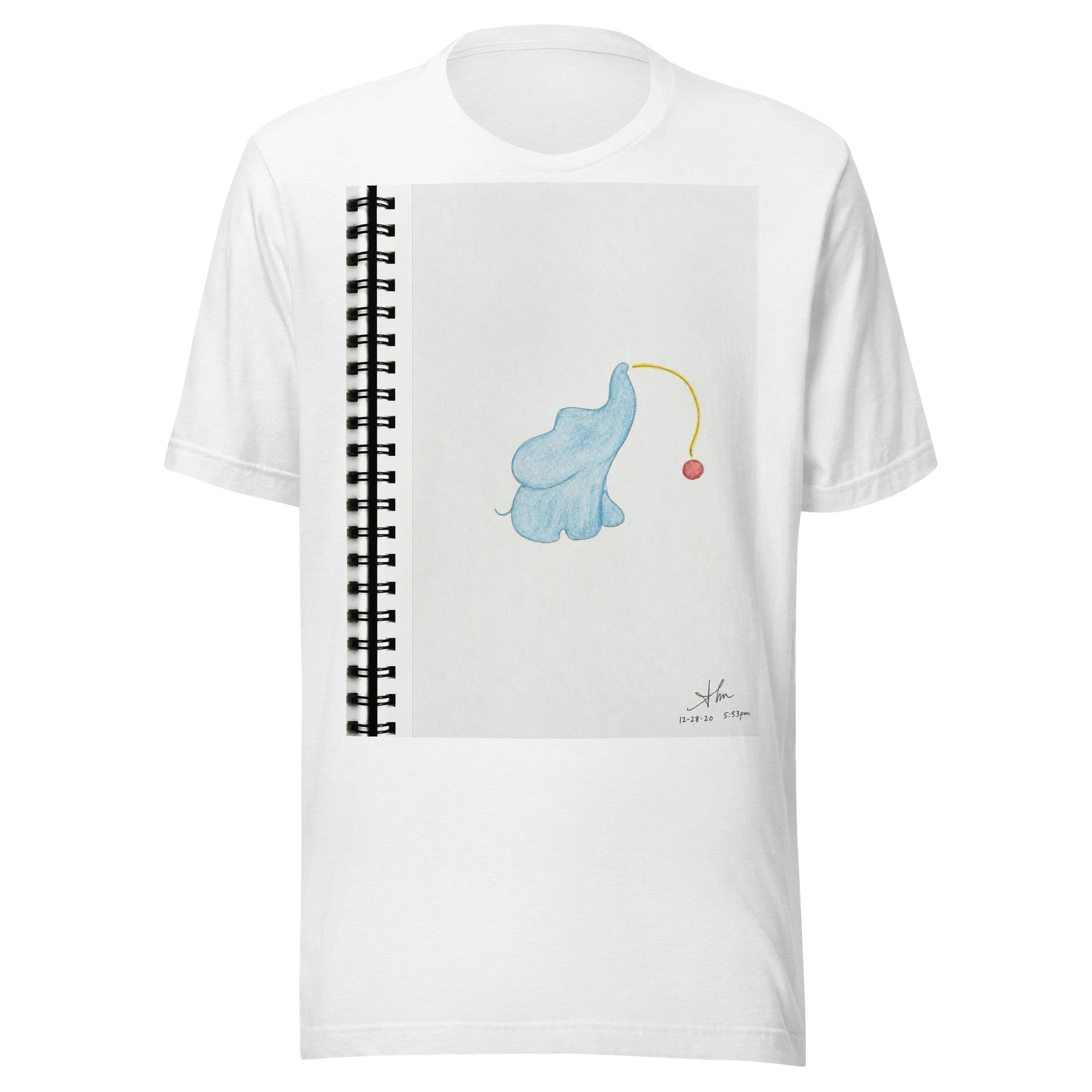 AK’s Ele-Fun-tastic Blue Elephant T-Shirt product image (1)