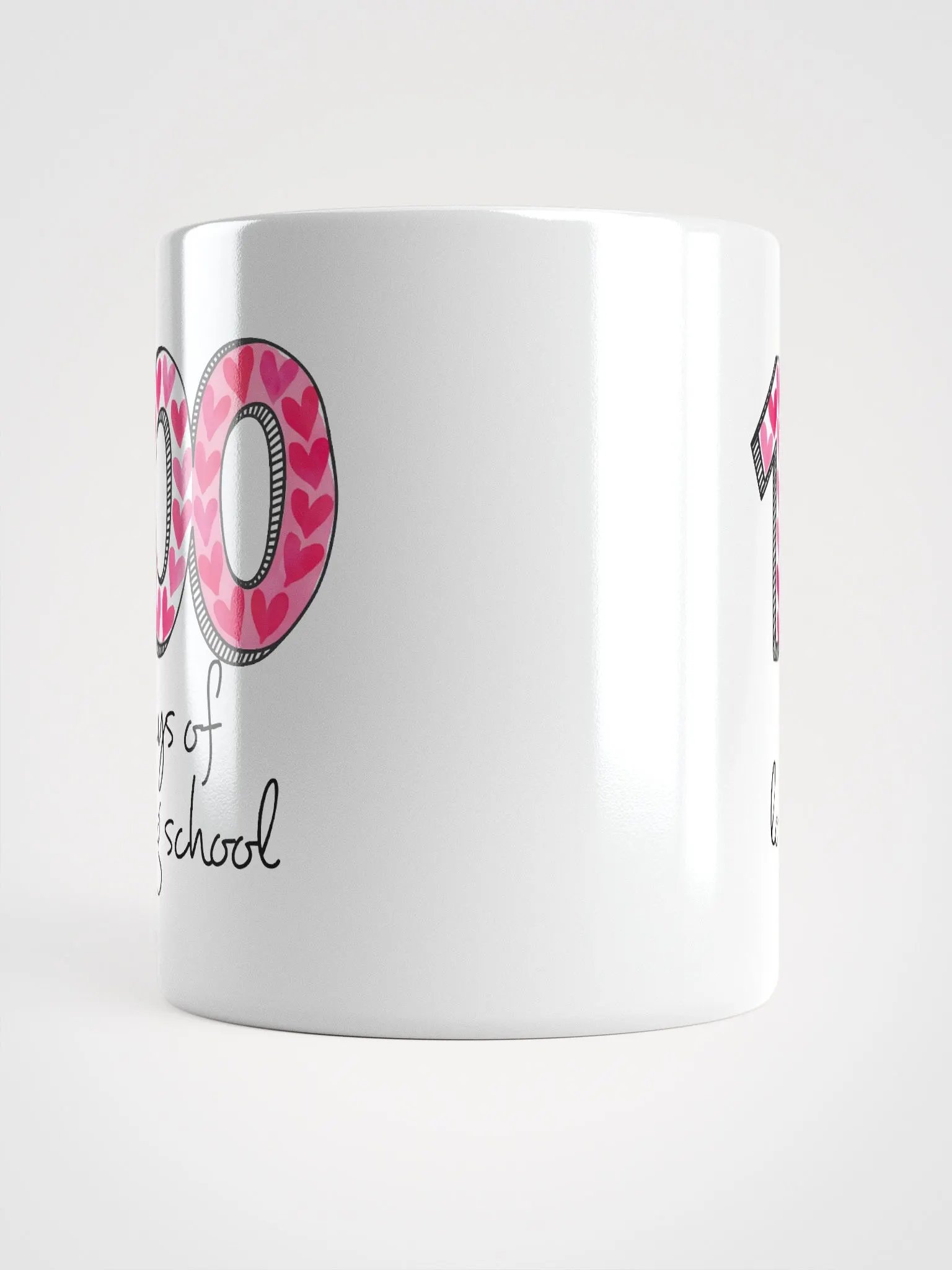 Heartfelt 100 Days Of School Mug product image (3)