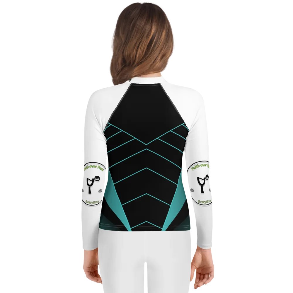 Girls Bigger Kids Rash Guard product image (2)