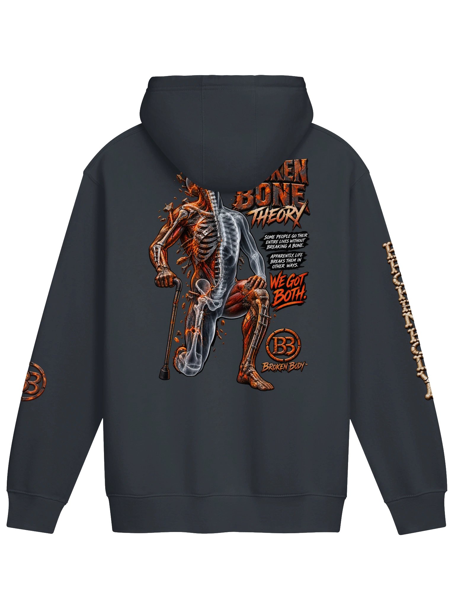BROKEN BODY™ BB COPPER EMBLEM HOODIE product image (2)