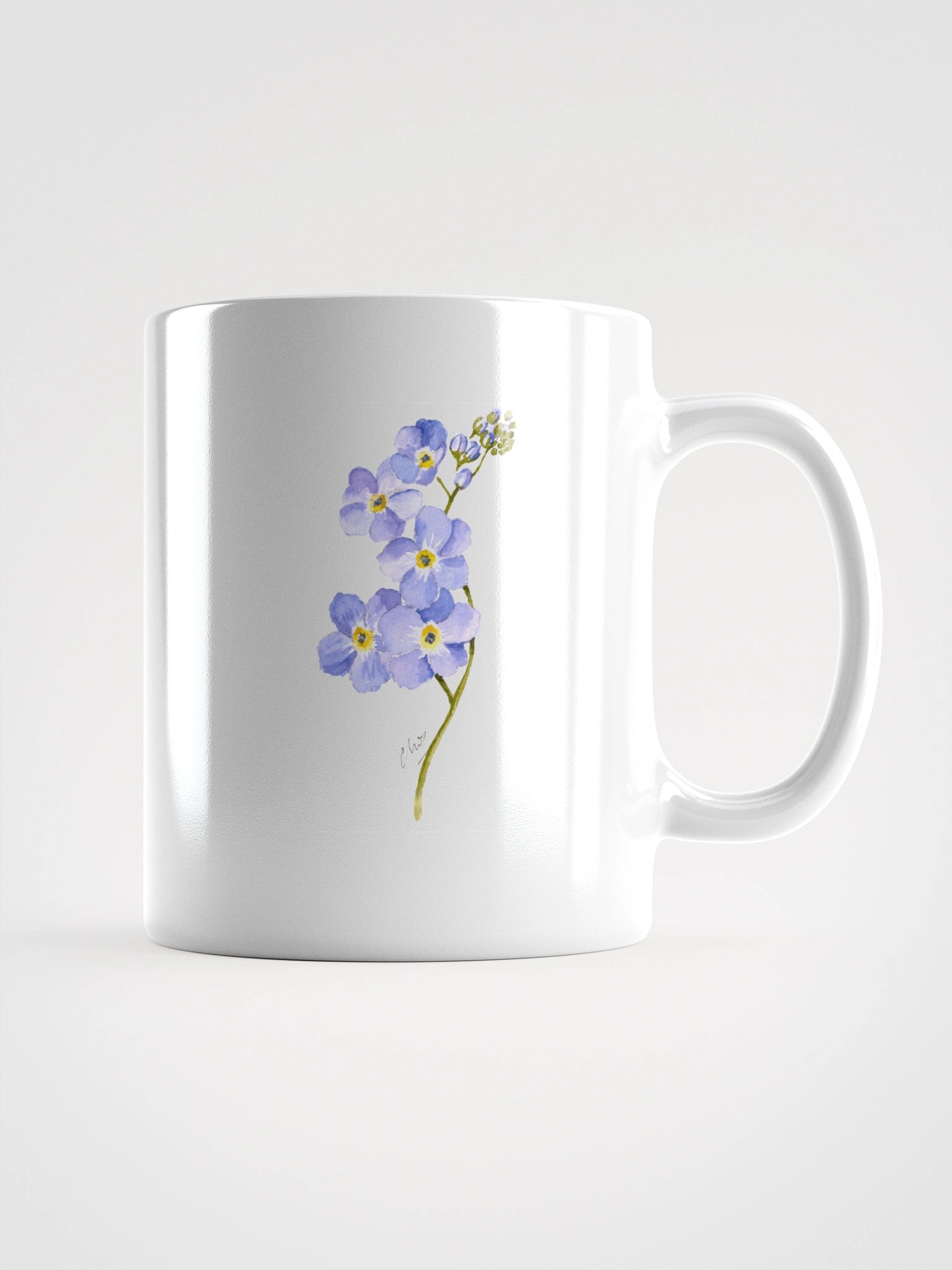 Delicate Violet Watercolor Mug product image (2)