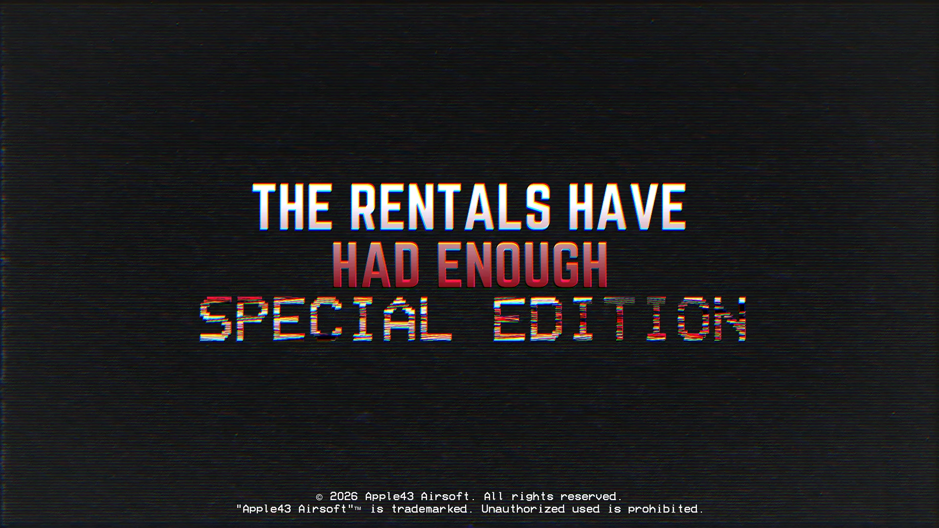 THE RENTALS HAVE HAD ENOUGH: SPECIAL EDITION product image (2)