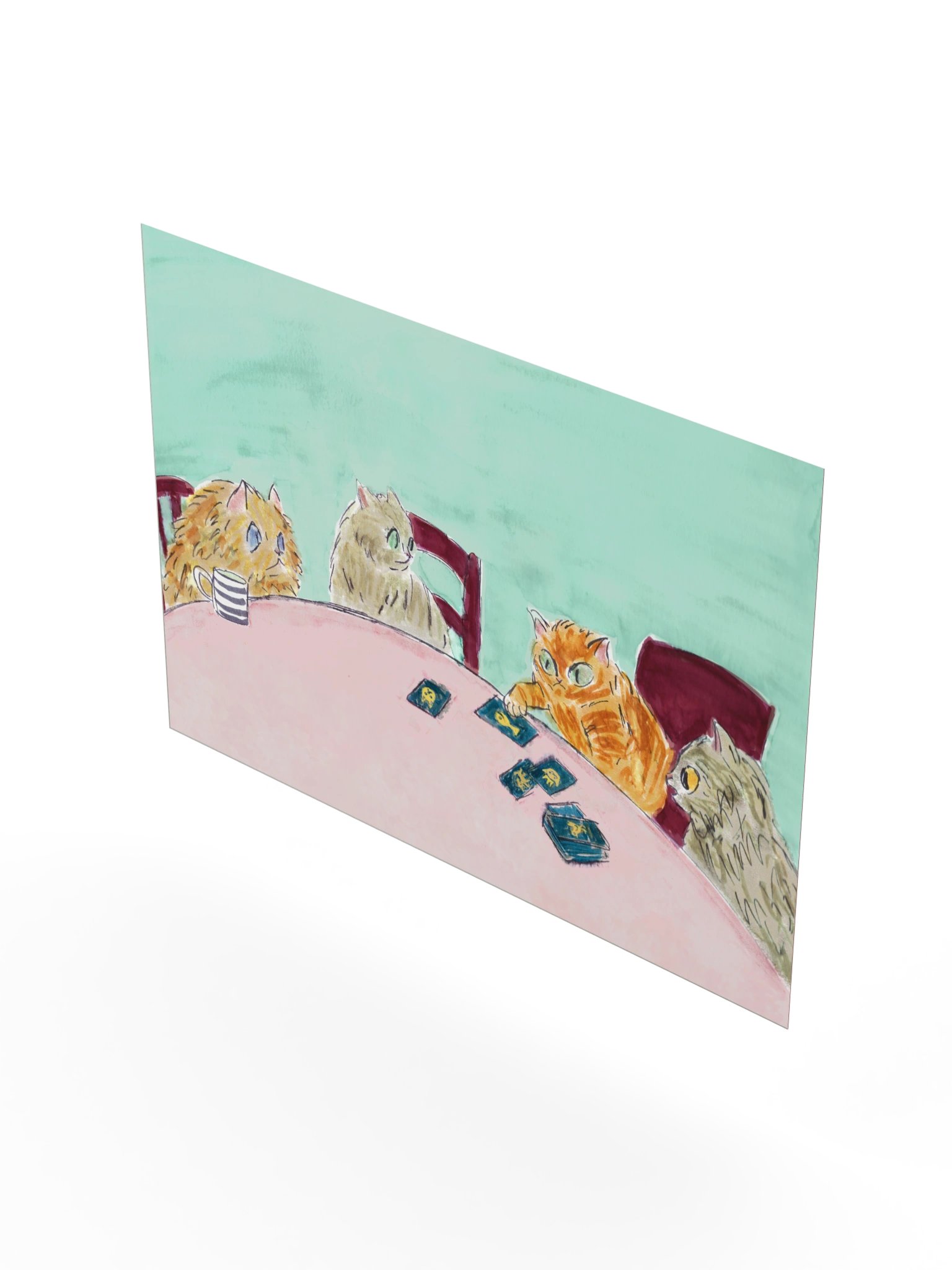 Cat Tarot Print product image (3)