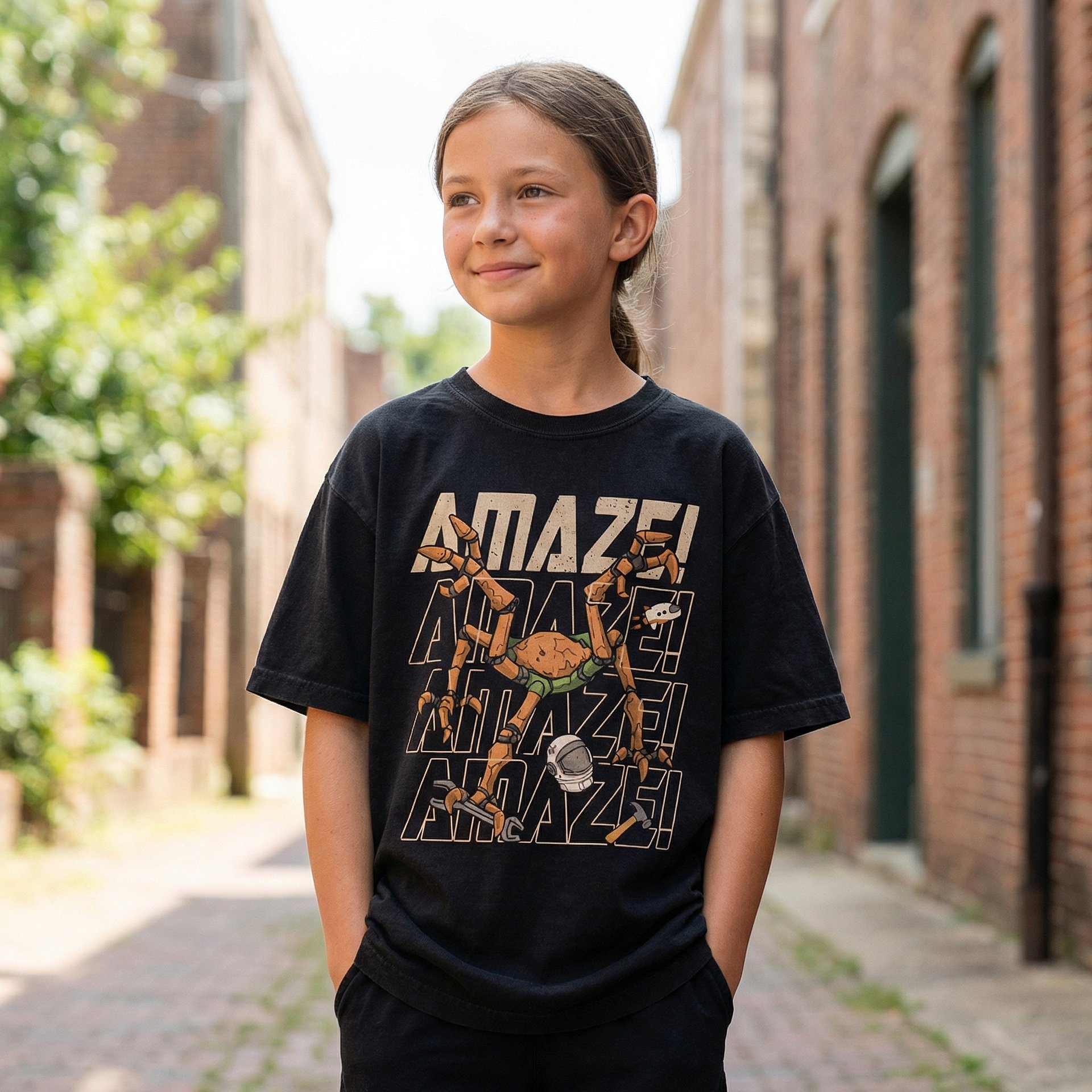 Comfort Colors® Amaze Amaze T-Shirt, Project Hail Mary Rocky Inspired Alien Shirt, Sci-Fi Space Graphic Tee, Book Lover Nerd Gift product image (3)