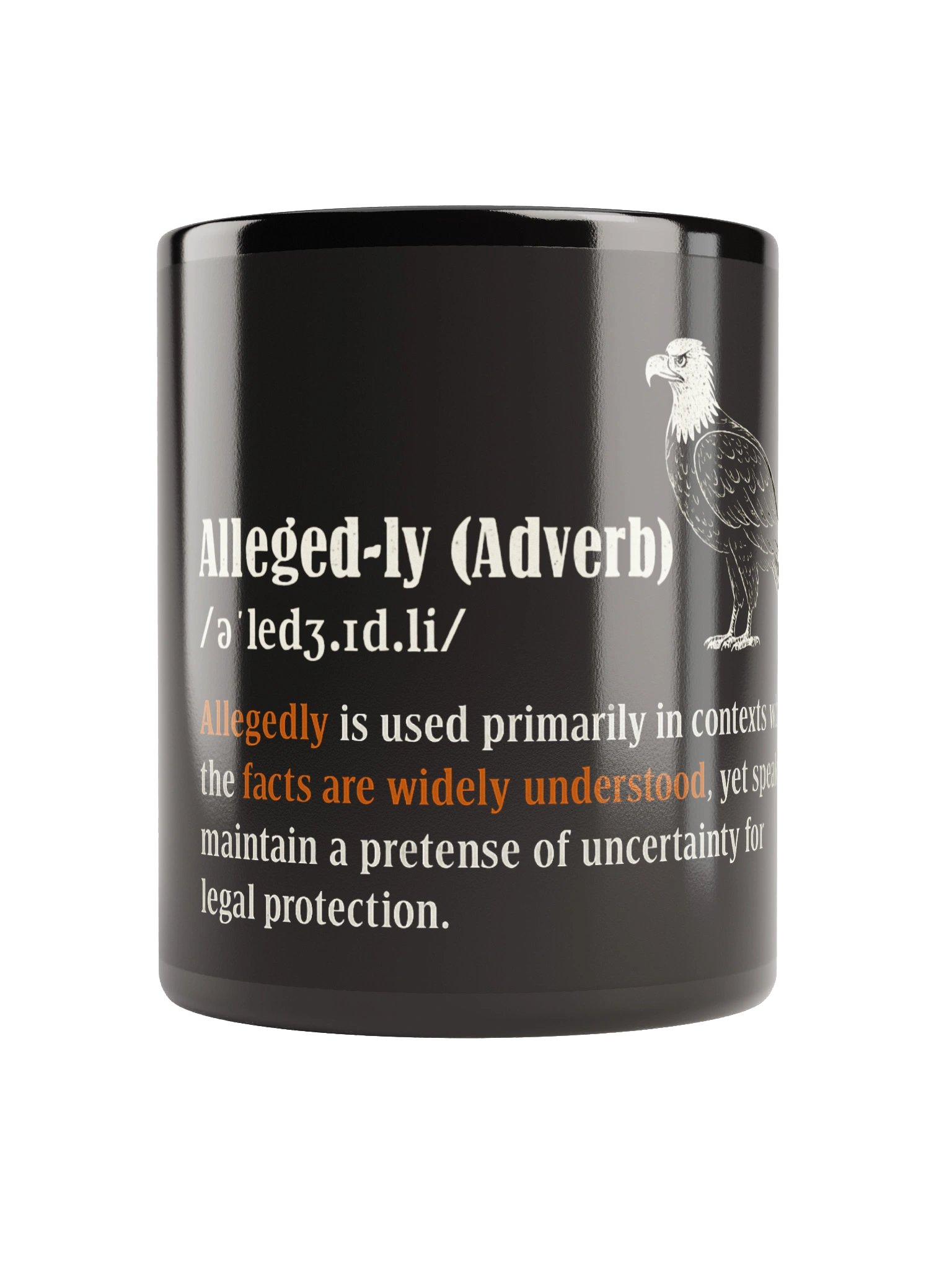 Allegedly Bald Eagle Mug product image (2)