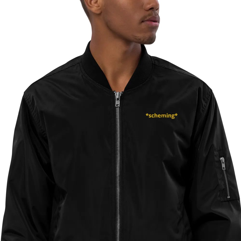 Scheming - Embroidered Bomber Jacket product image (1)