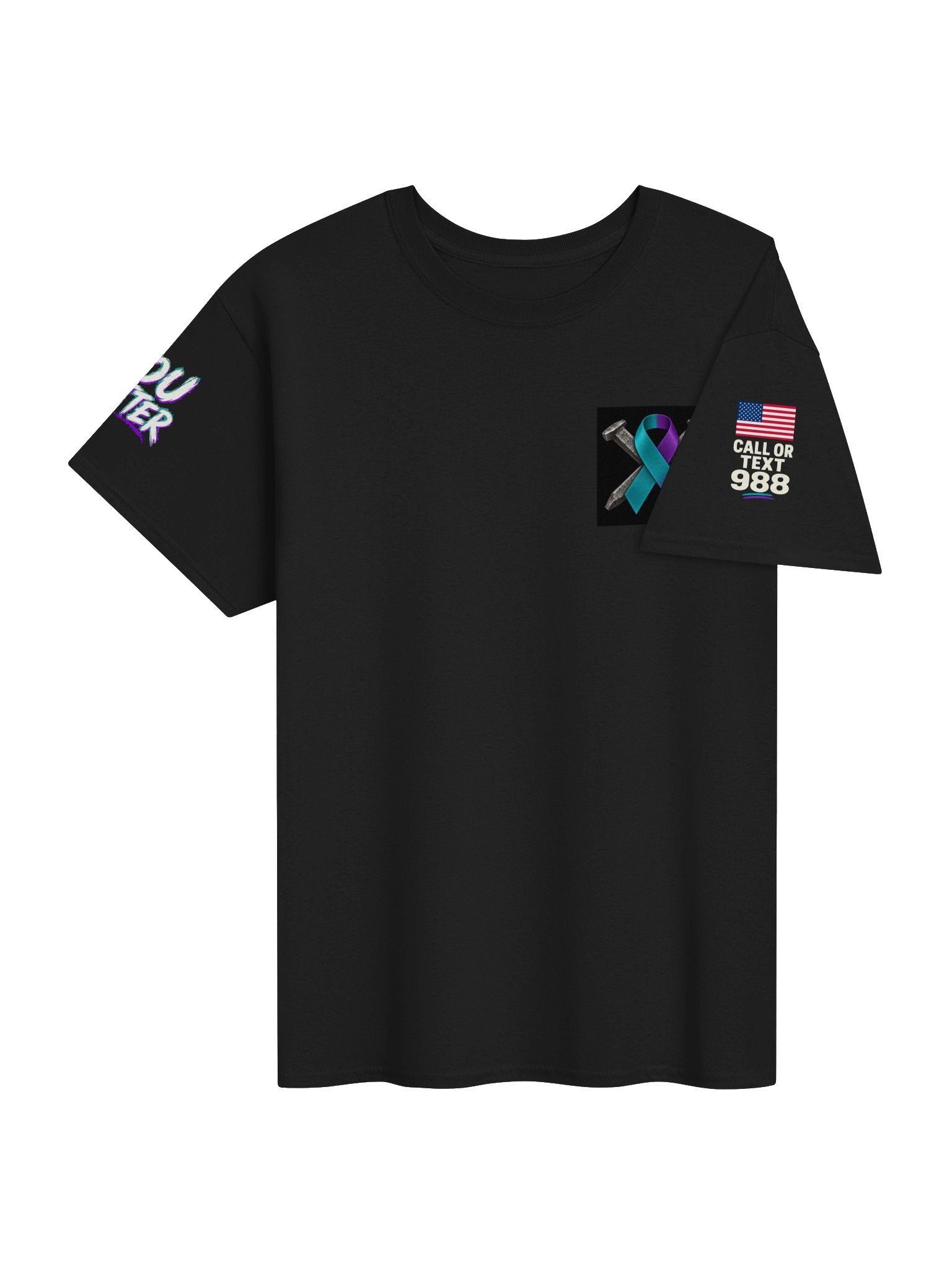 Rail Pirate™ You Matter Awareness T-Shirt product image (4)