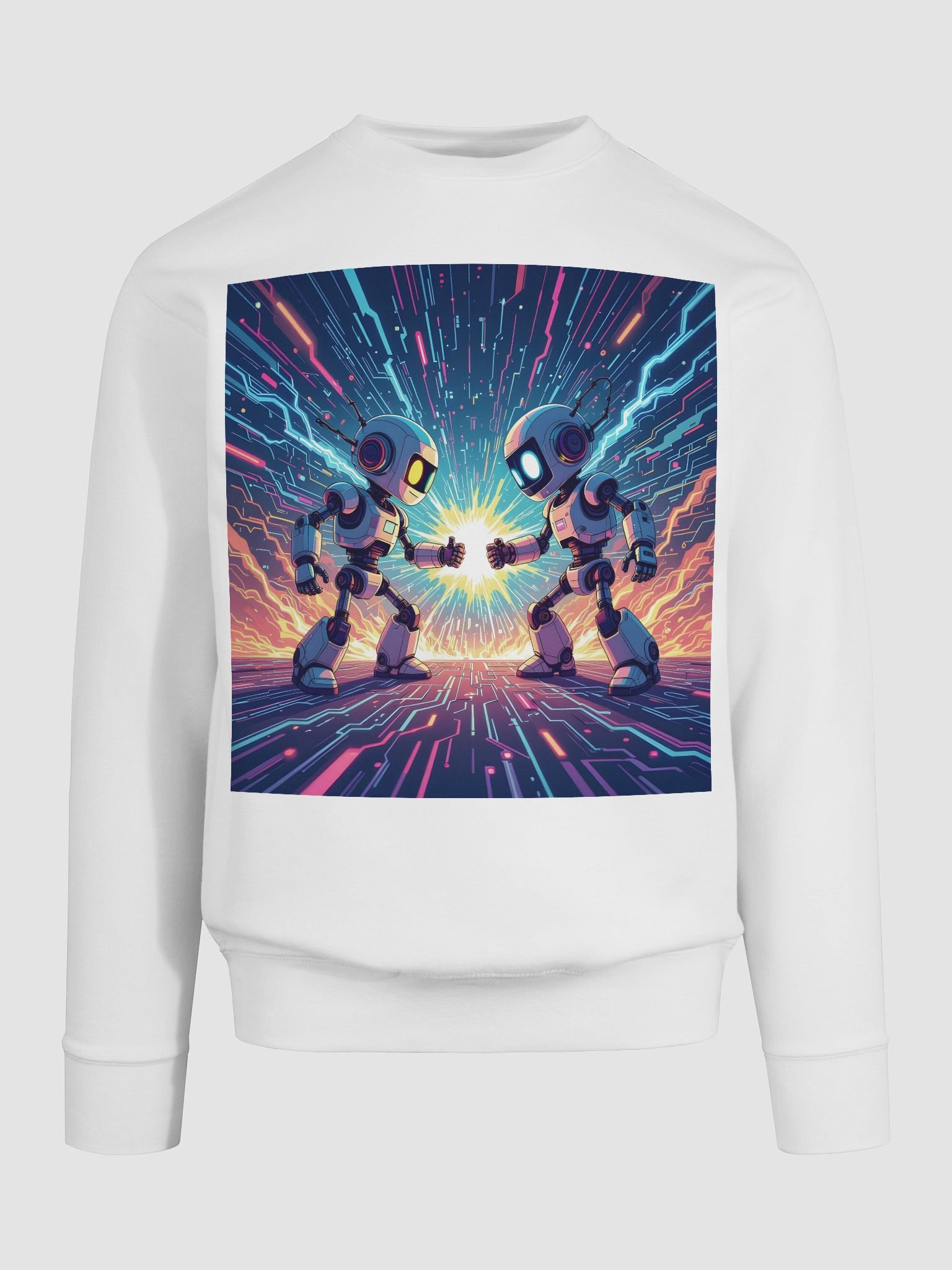 Robo Clash Premium Sweatshirt product image (9)