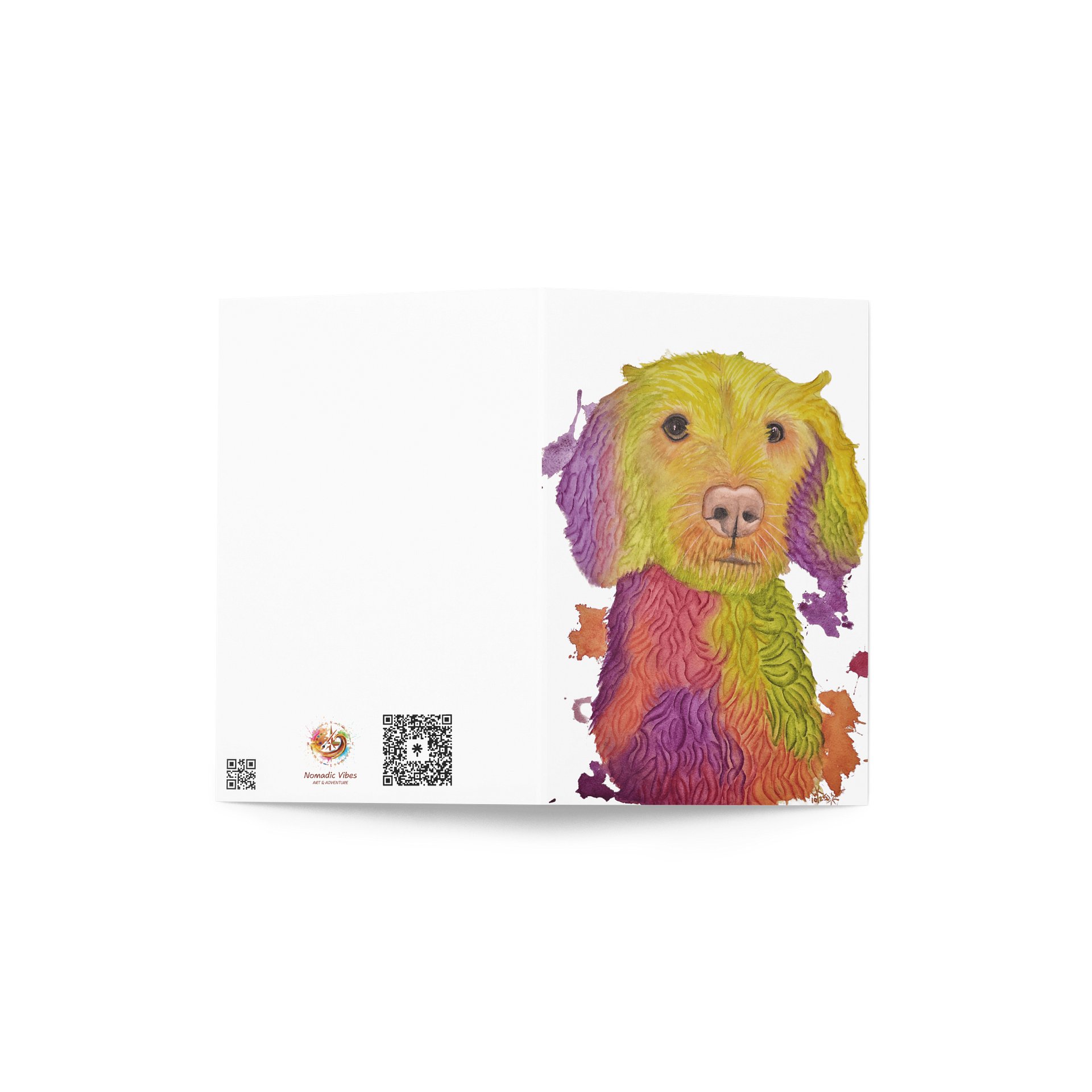 Vibrant Jax Greeting Card product image (4)