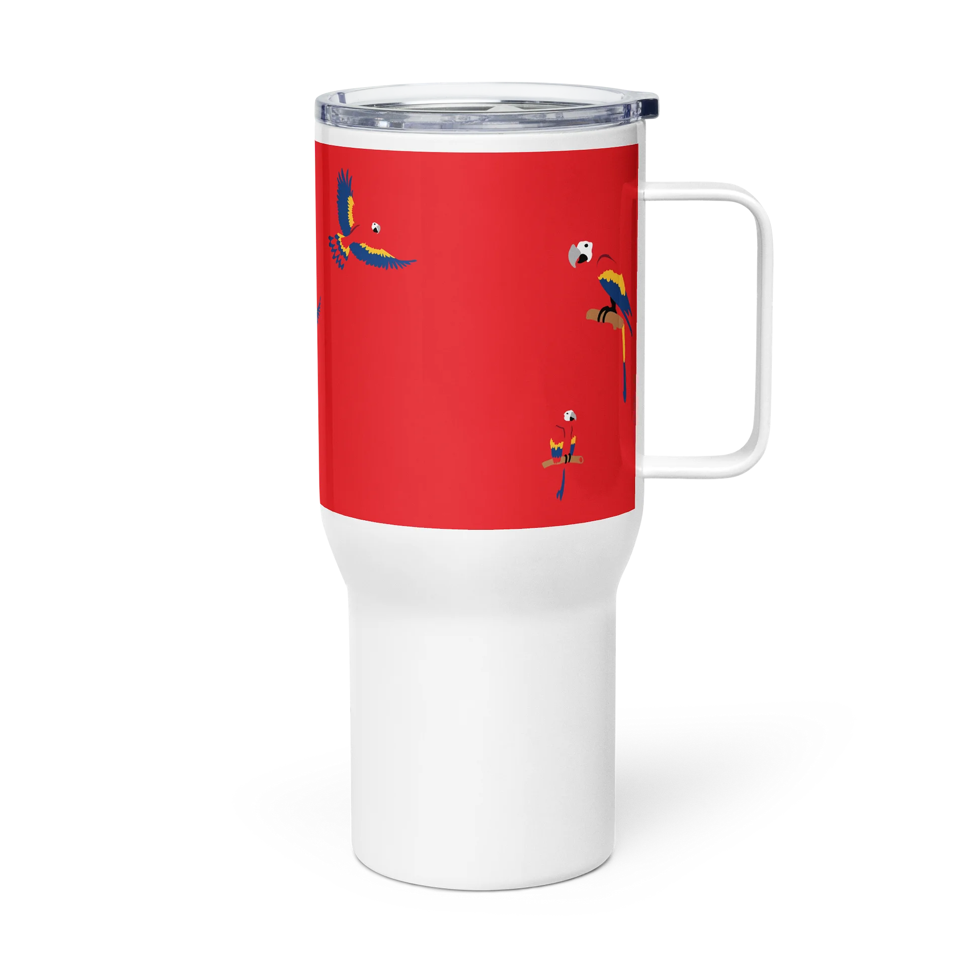 Colorful parrots Travel Mug product image (4)