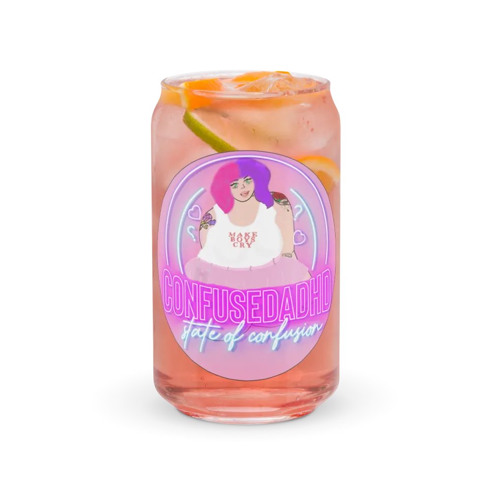 Character ADHD Logo Glass product image (37)