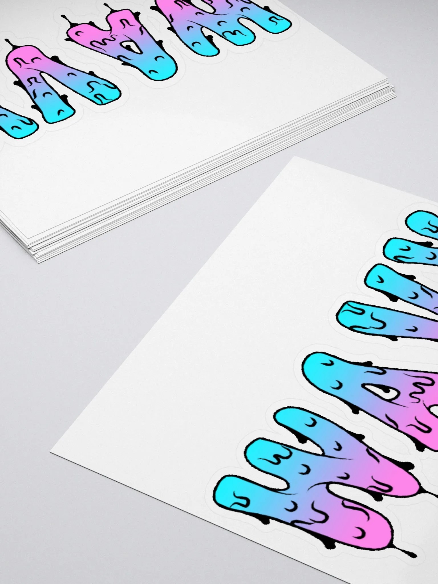 Wavy Gradient Sticker product image (4)