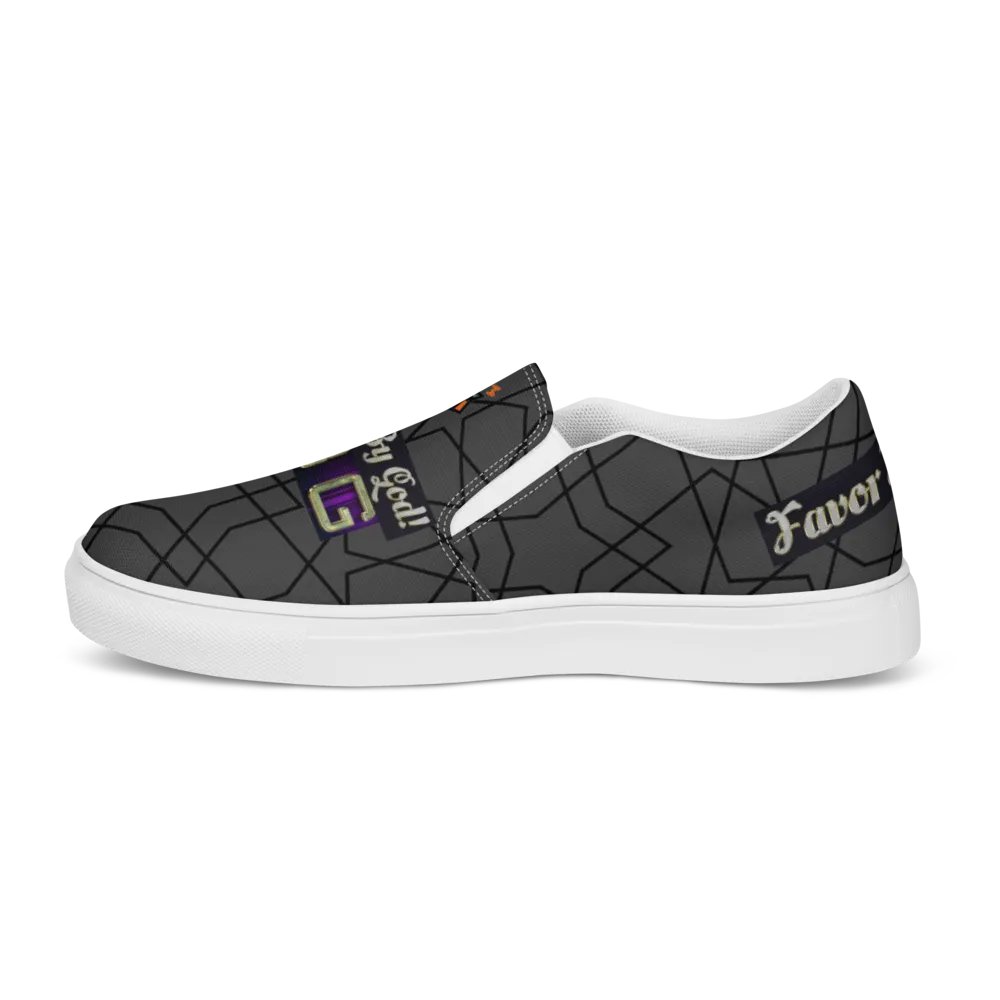 BBG Dark Grey & Black Men's Slip Ons product image (11)