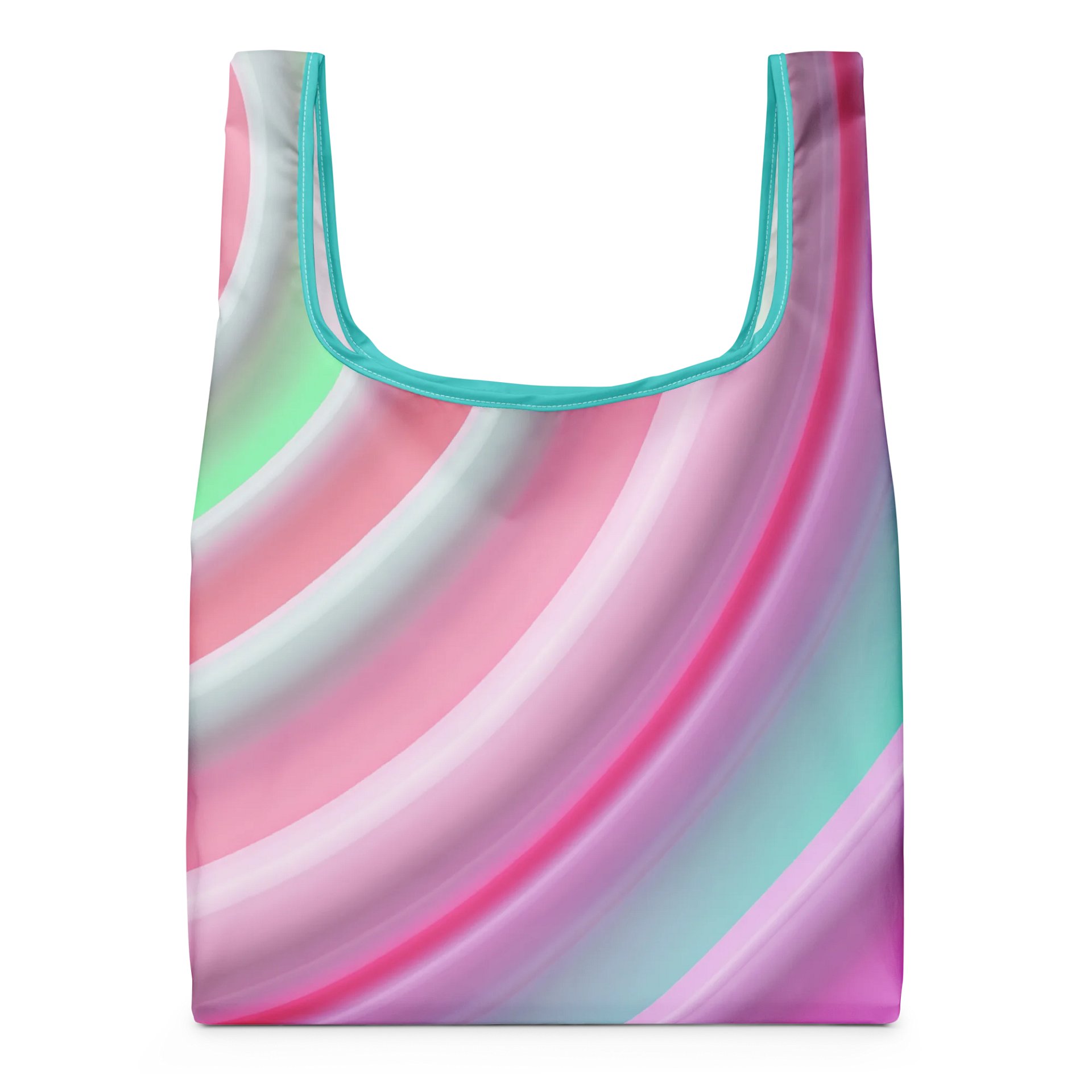 Pastel Waves All-Over Tote Bag product image (3)