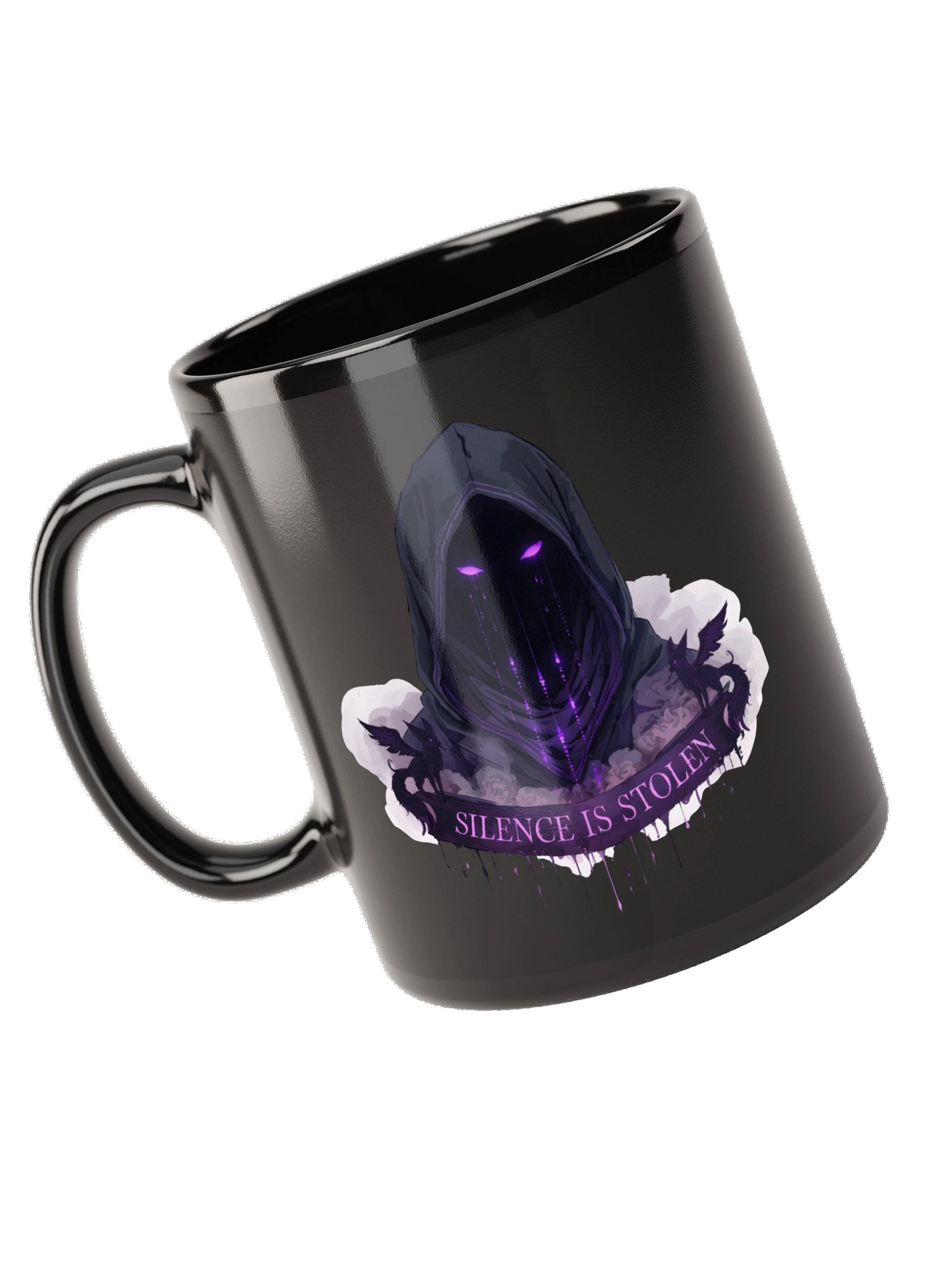 Whispering Shadows Black Mug product image (1)