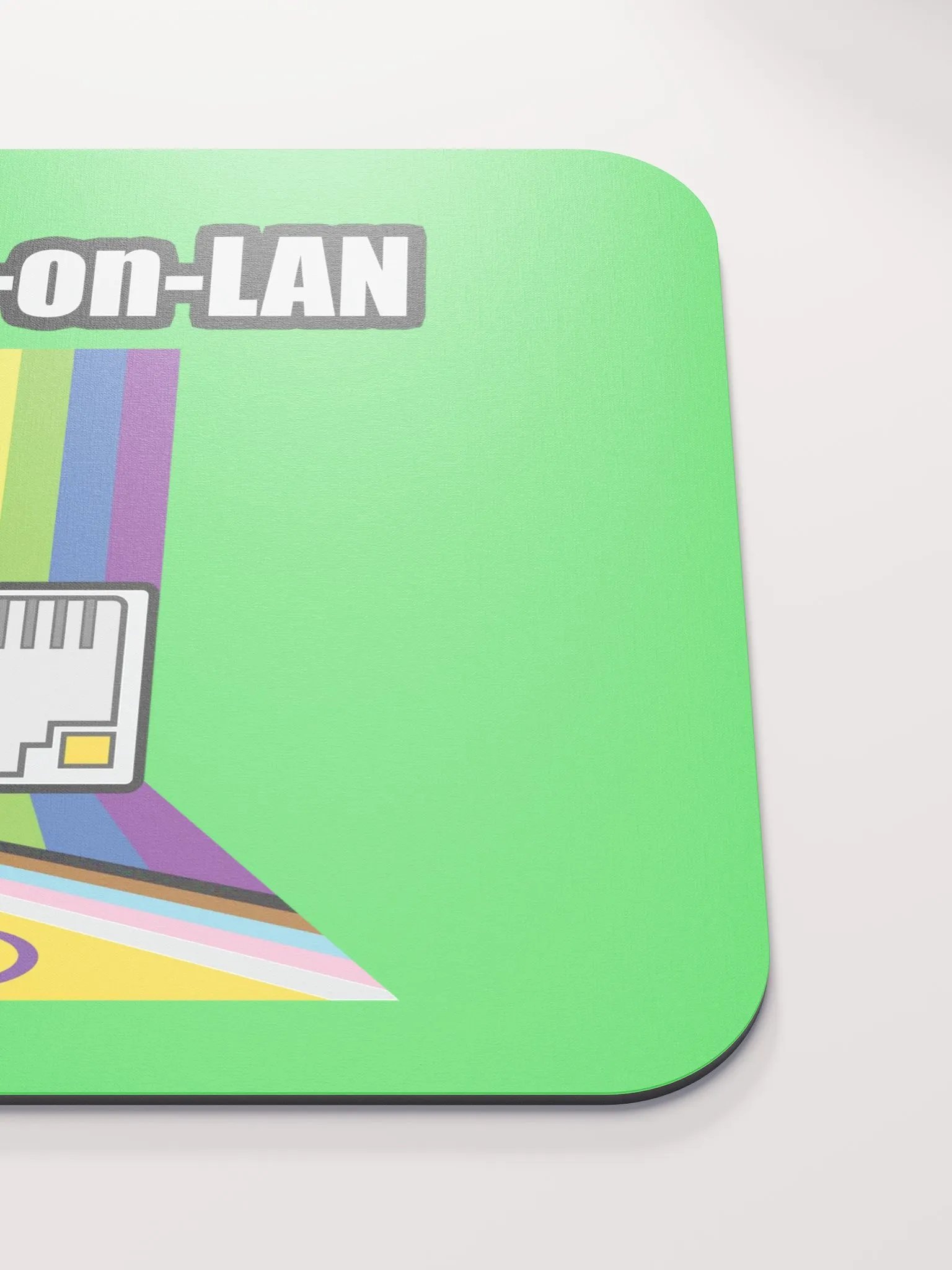 Woke on LAN Mouse Pad (Green) product image (5)