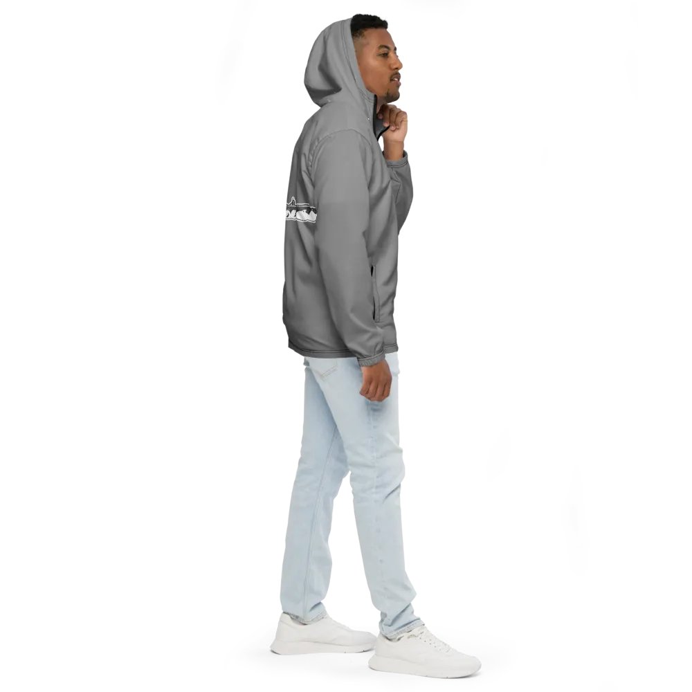 Gray Foss tug Sketch Windbreaker product image (11)