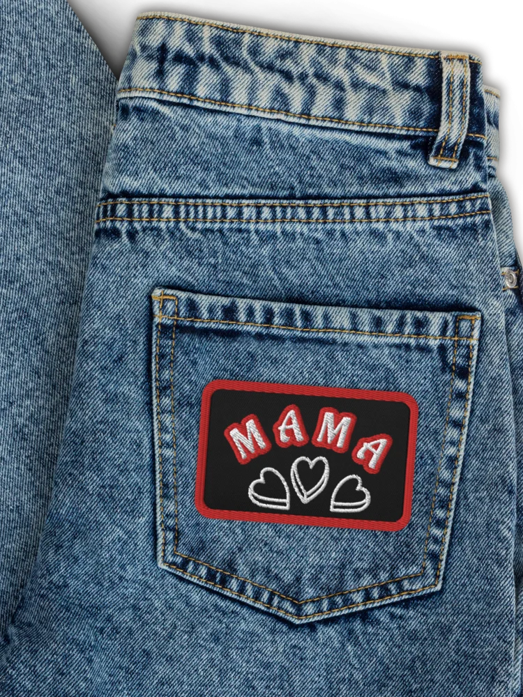 Mama's Love Embroidery Patch product image (10)