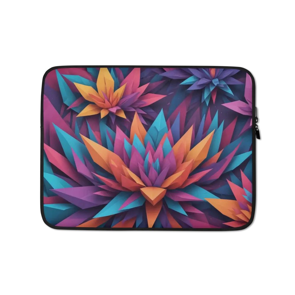 Floral Geometry Laptop Sleeve product image (1)