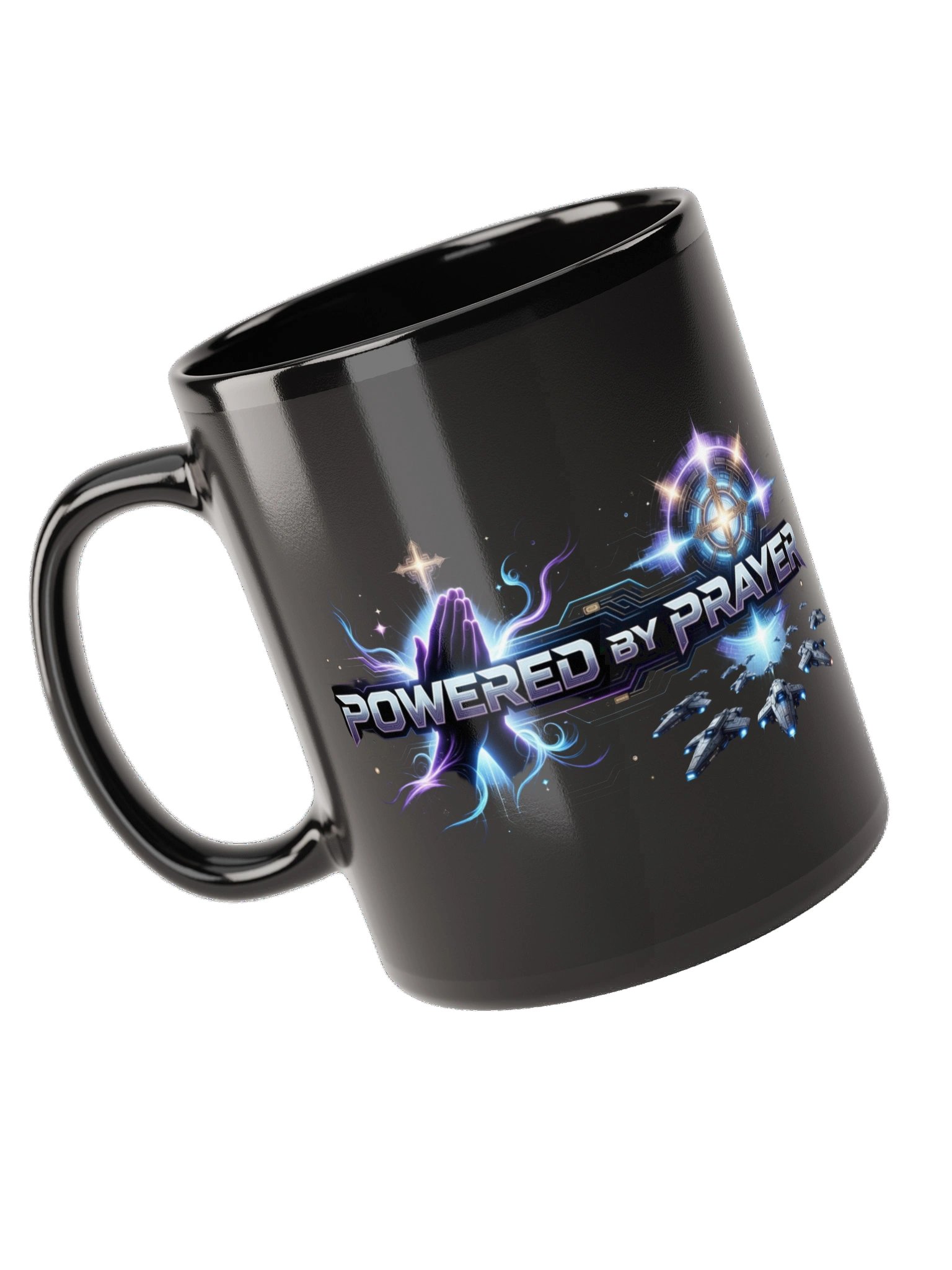 Powered by Prayer — Mission Fuel Mug product image (3)