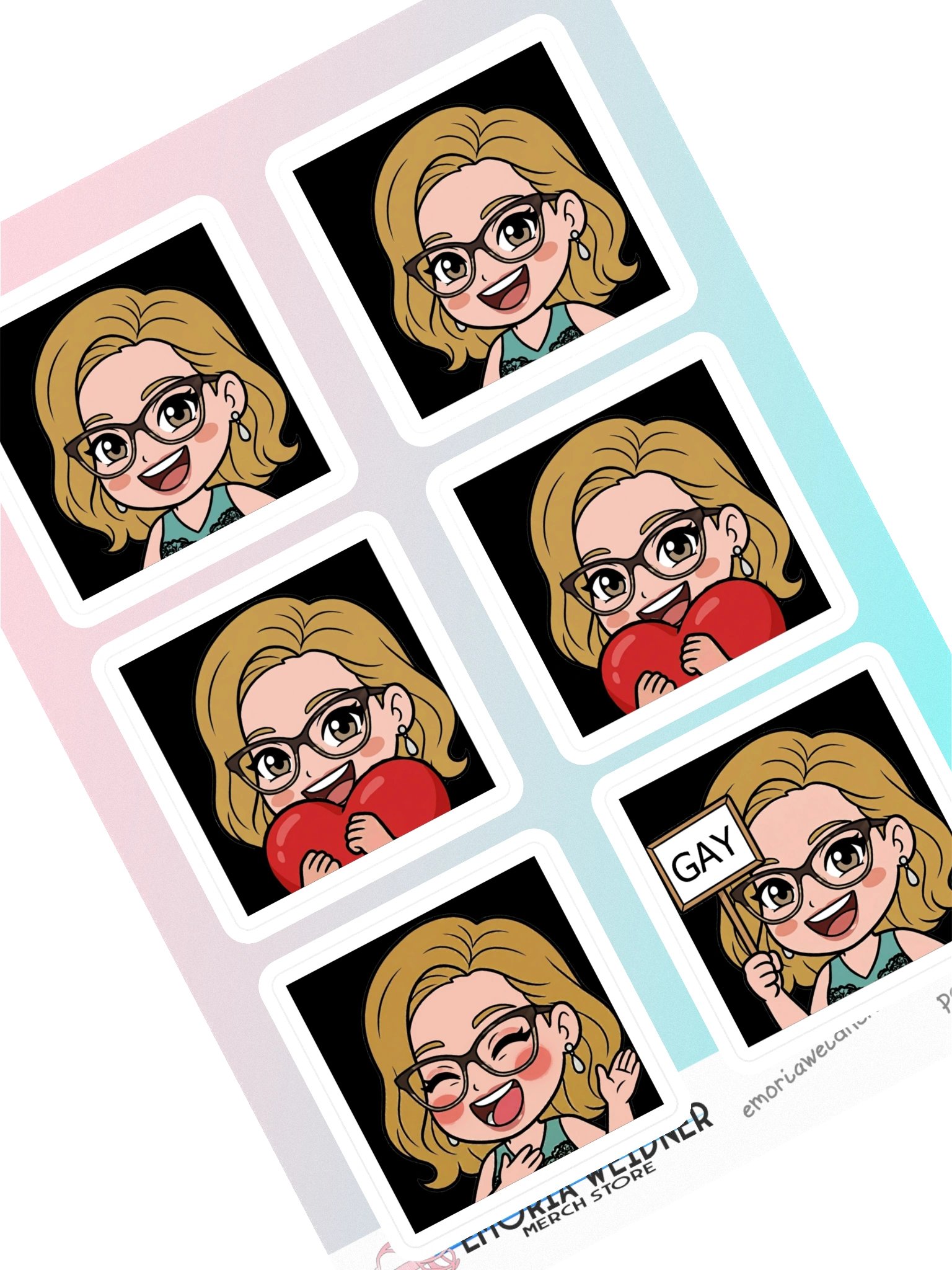 Emoria Twitch Emote Stickers product image (1)