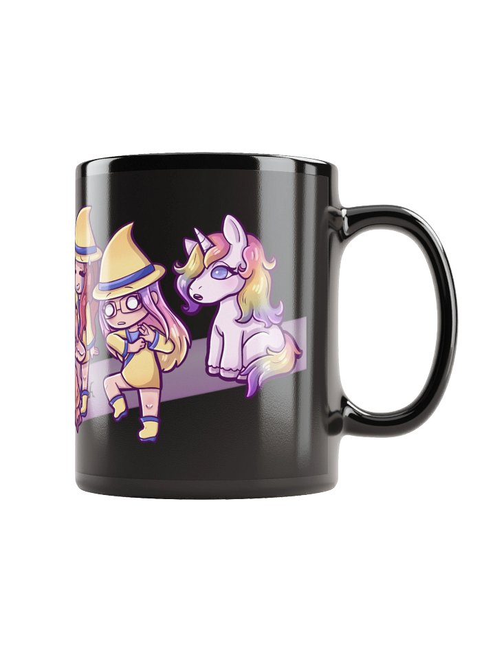Tux2, MissieB12, and Mama_MJ Ooops! Collab Mug Black product image (2)