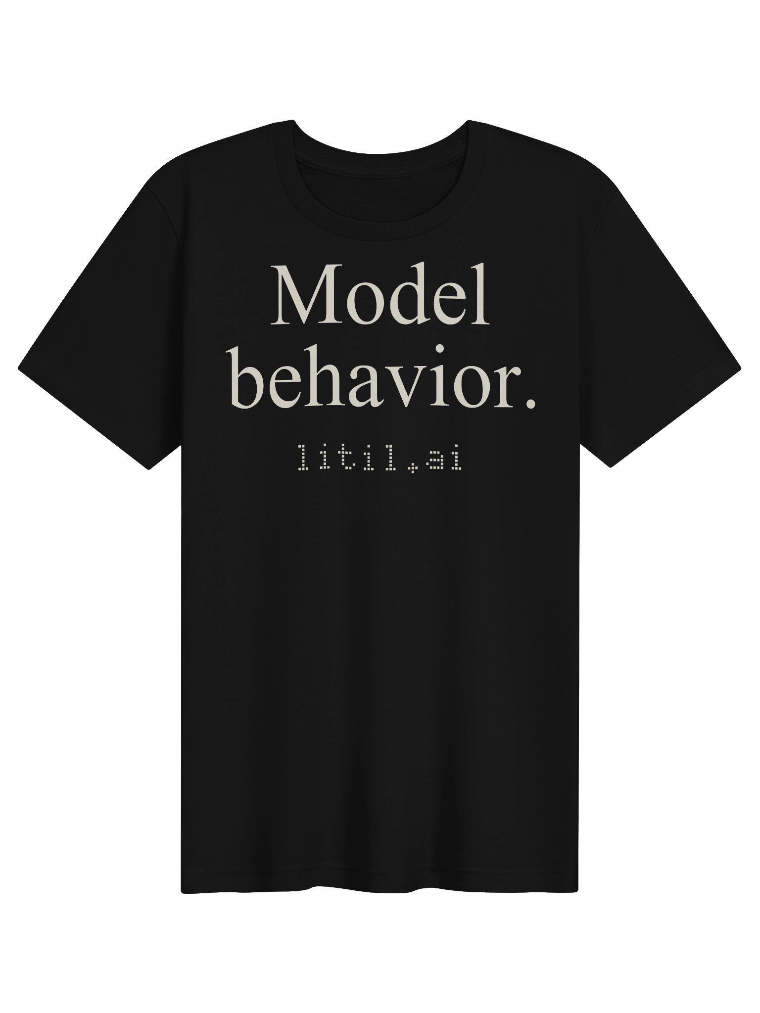 Model Behavior tee product image (1)