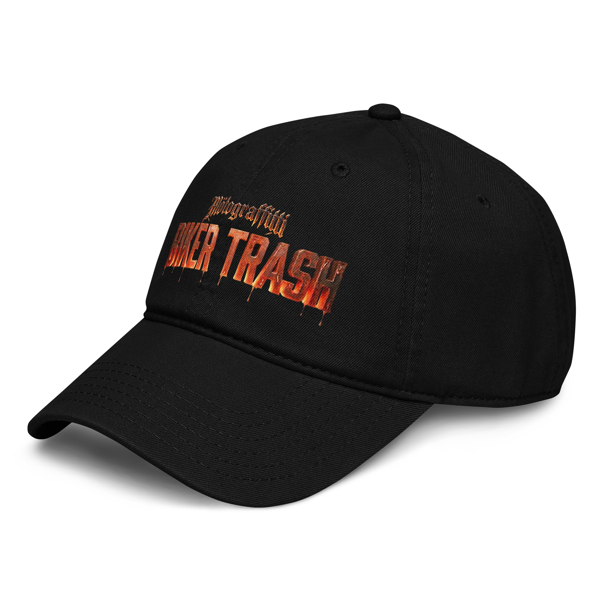MötoGraffitti Biker Trash Garment-Washed Cap product image (3)