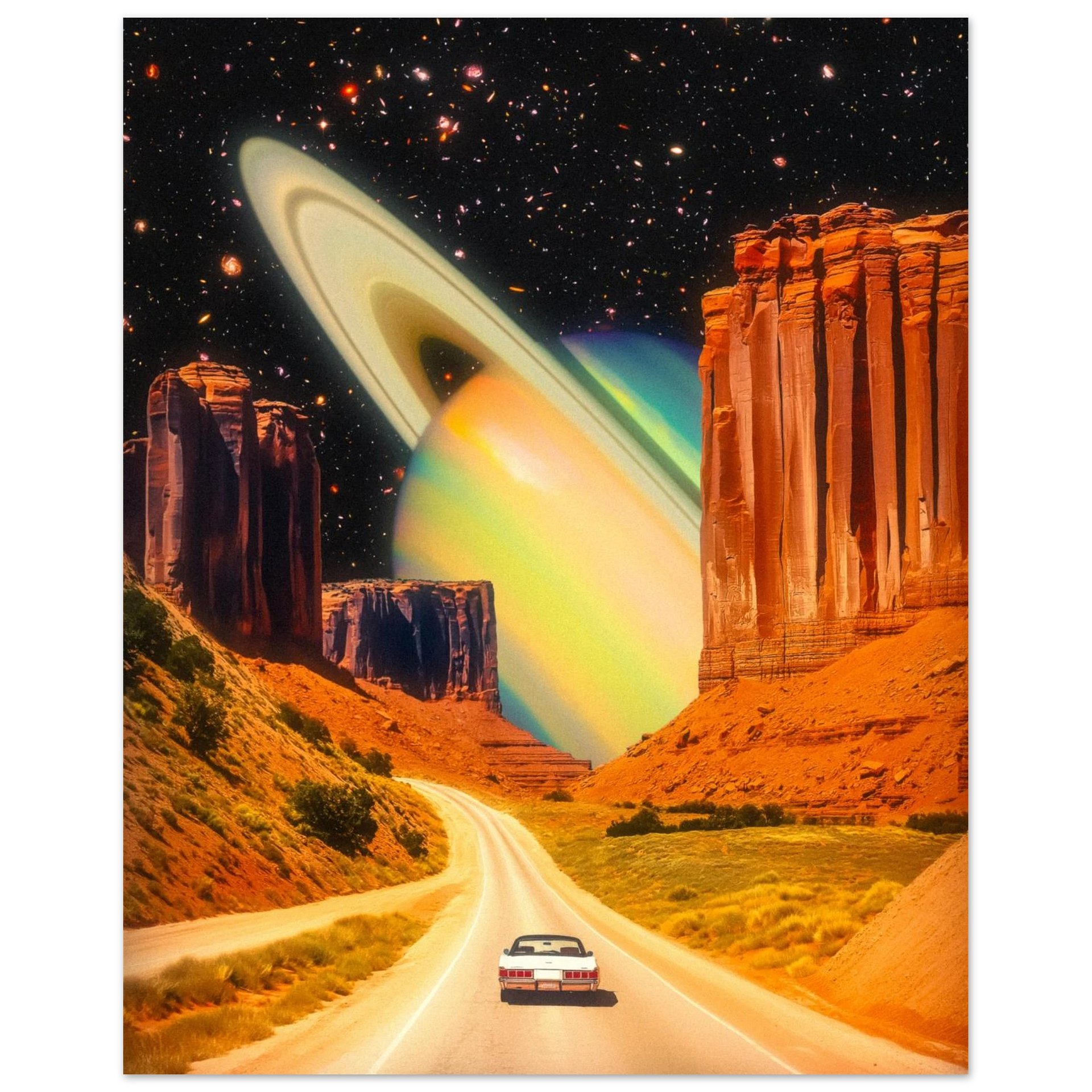 Road Trip To Saturn Wall Art product image (1)